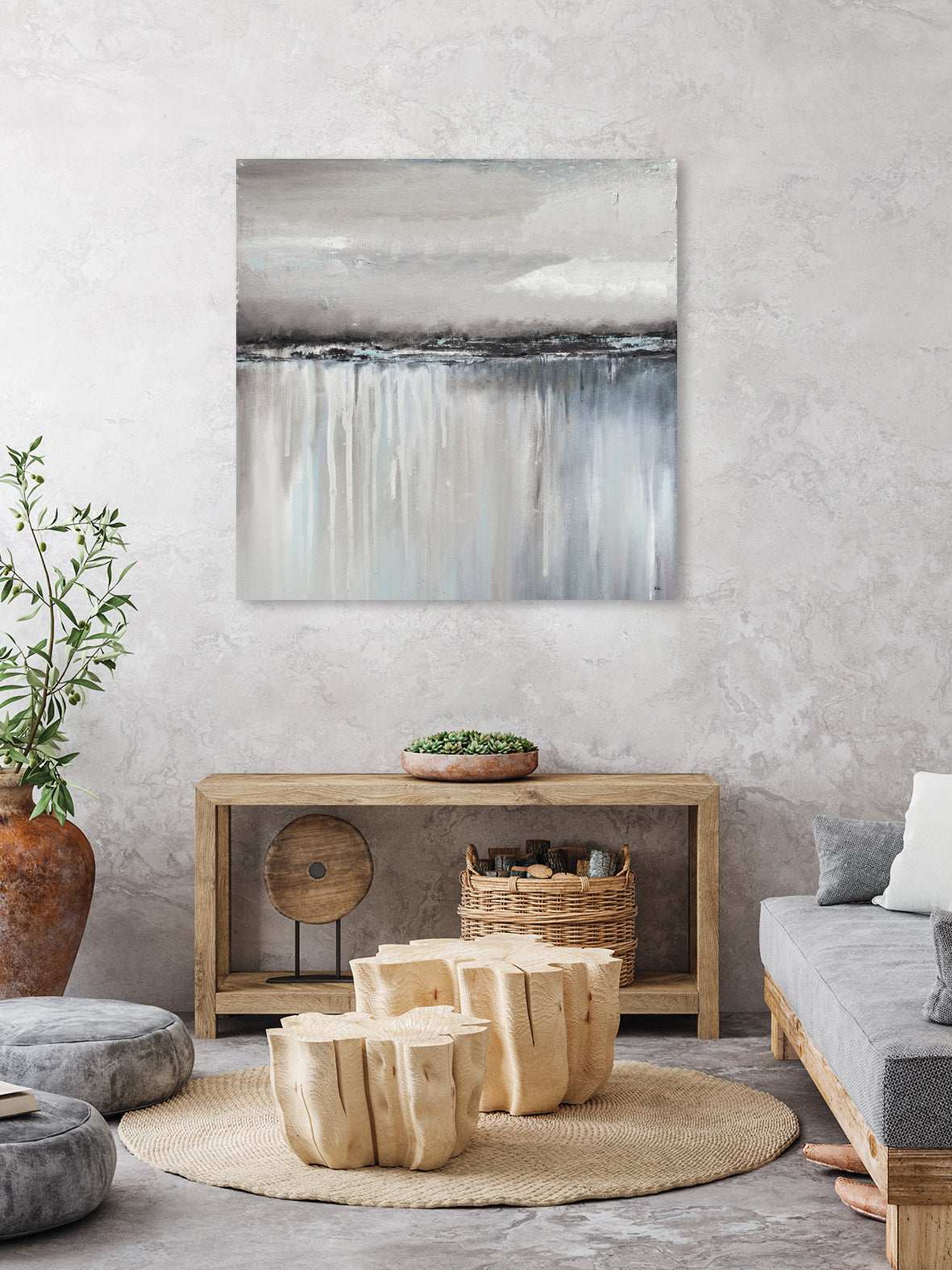 Muted Paysage I by Patricia Pinto on GIANT ART - abstract muted