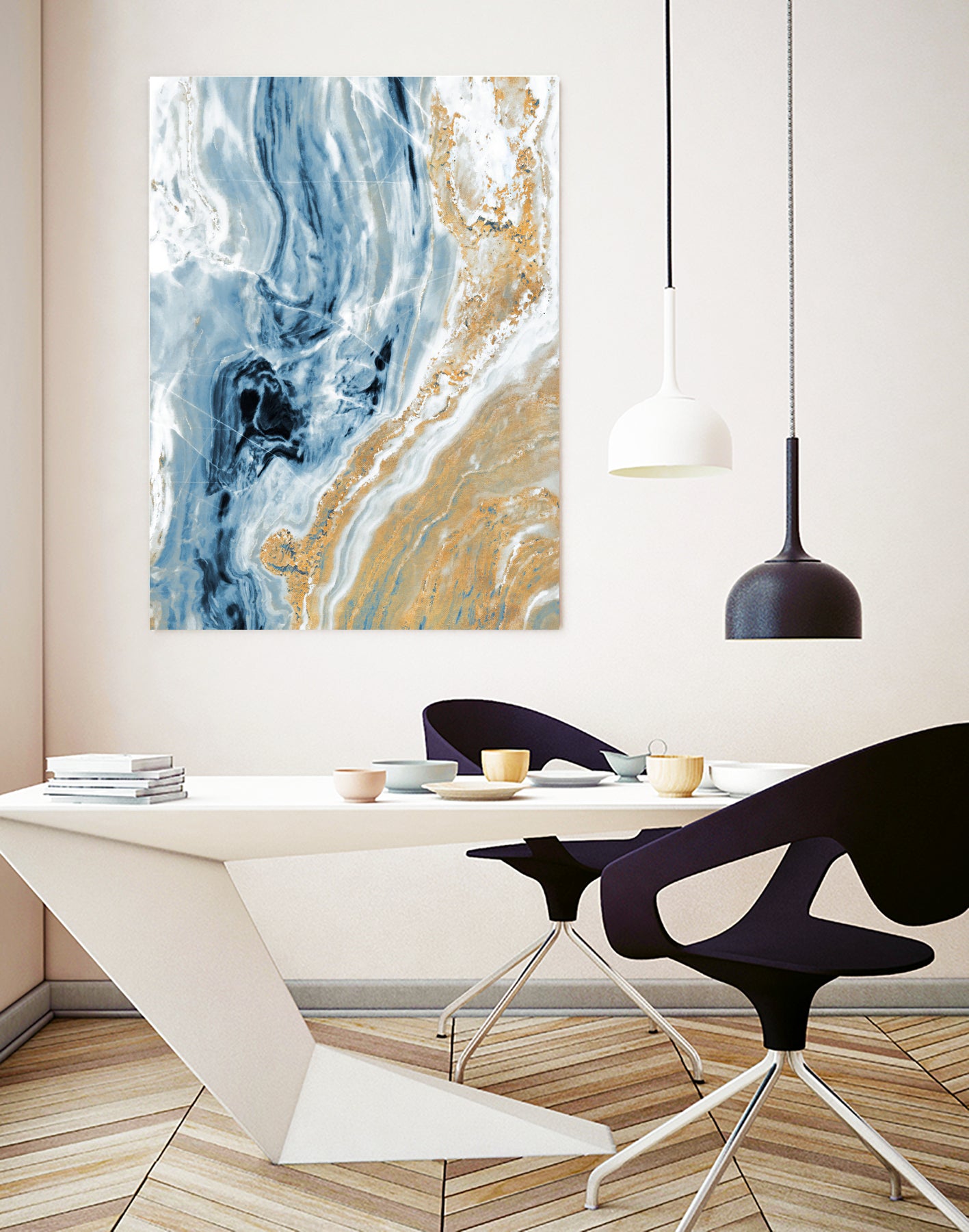 Blue Quartz Top by Susan Bryant on GIANT ART - photography blue