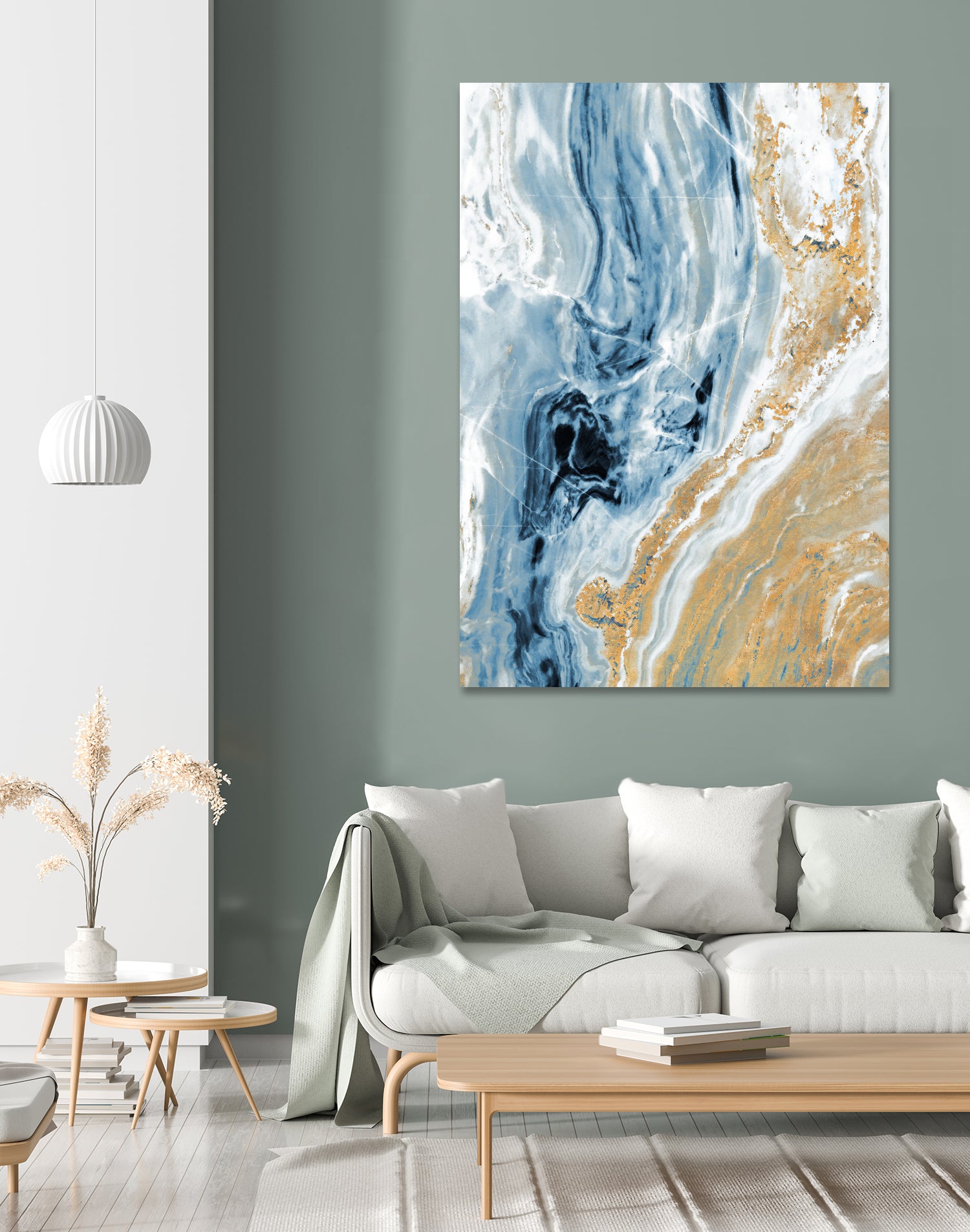 Blue Quartz Top by Susan Bryant on GIANT ART - photography blue