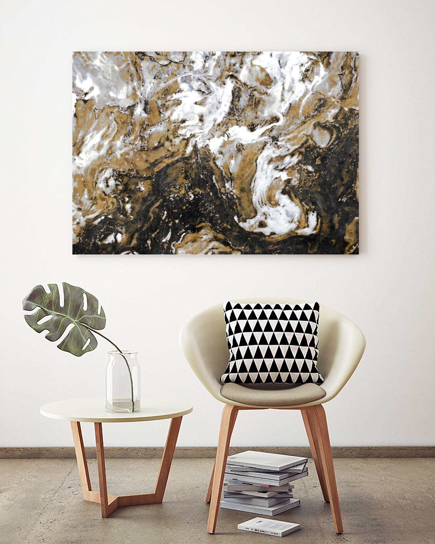 Golden Mix by Susan Bryant on GIANT ART - abstract abstract