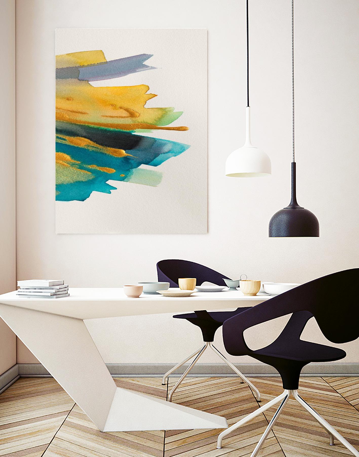 Amber Gold I by Lanie Loreth on GIANT ART - abstract amber