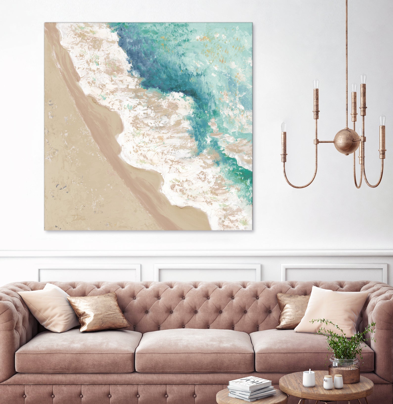 Waves Crashing by Patricia Pinto on GIANT ART - coastal waves