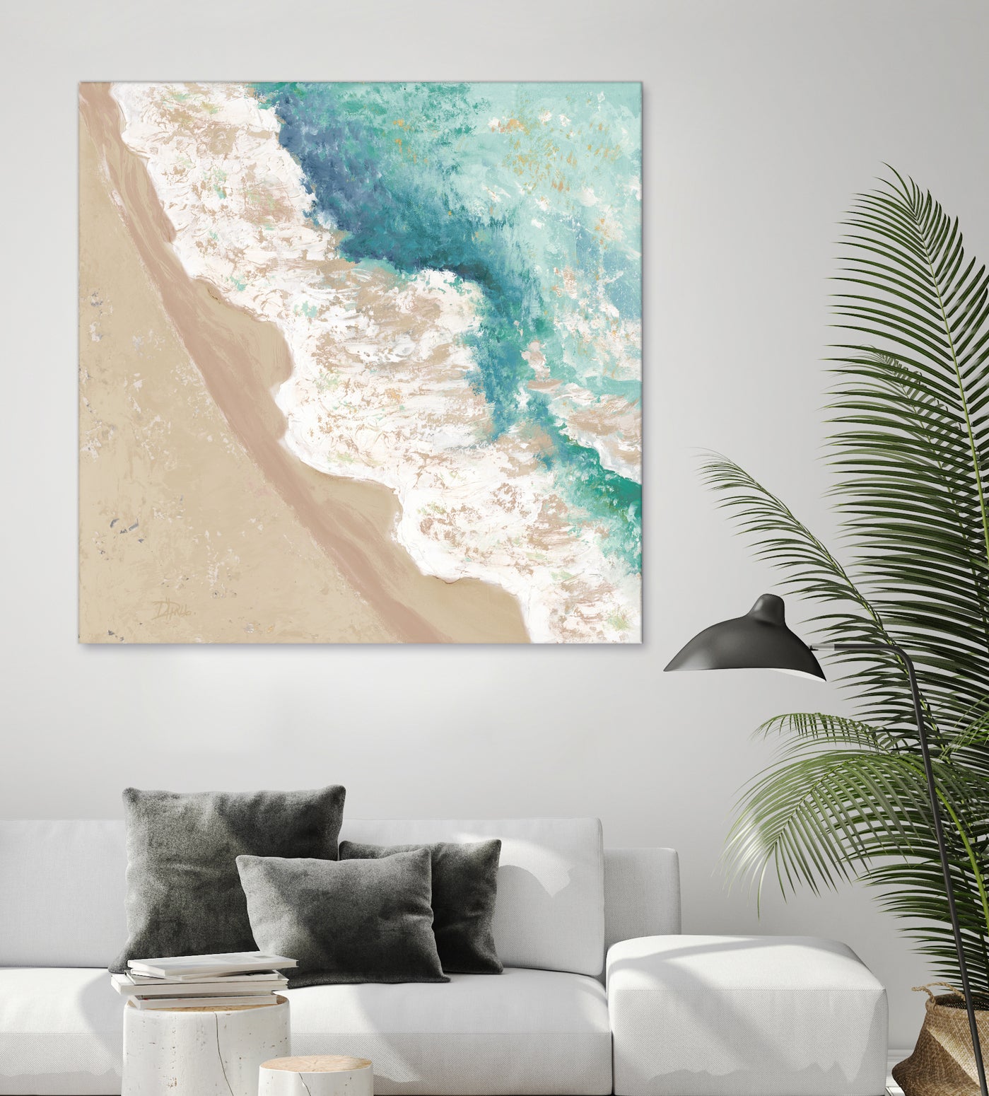 Waves Crashing by Patricia Pinto on GIANT ART - coastal waves