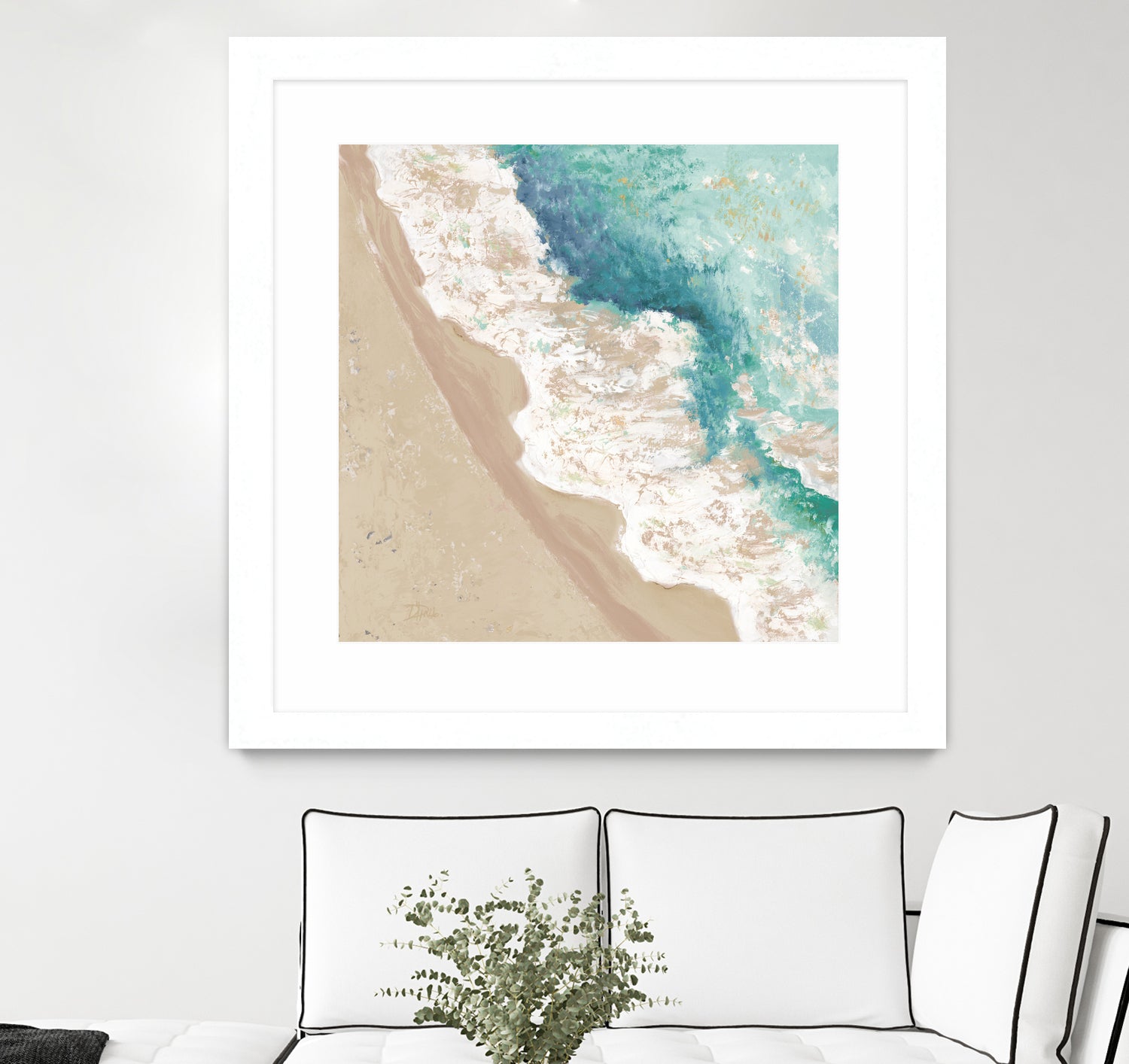 Waves Crashing by Patricia Pinto on GIANT ART - coastal waves