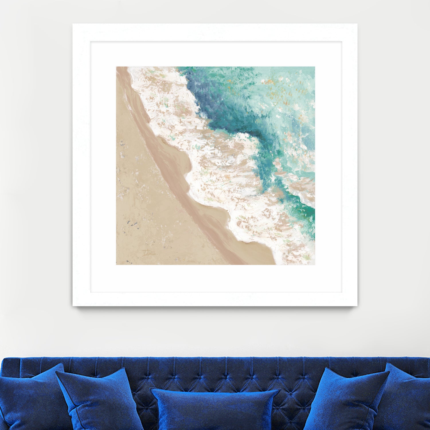 Waves Crashing by Patricia Pinto on GIANT ART - coastal waves