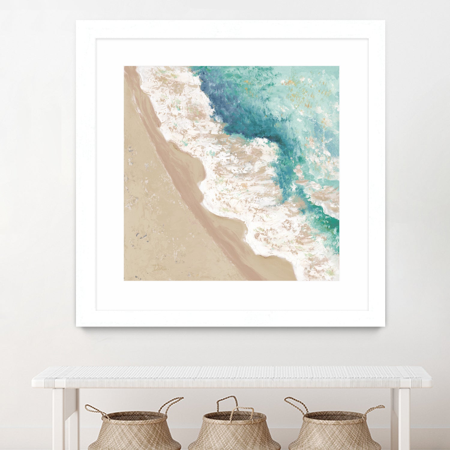 Waves Crashing by Patricia Pinto on GIANT ART - coastal waves