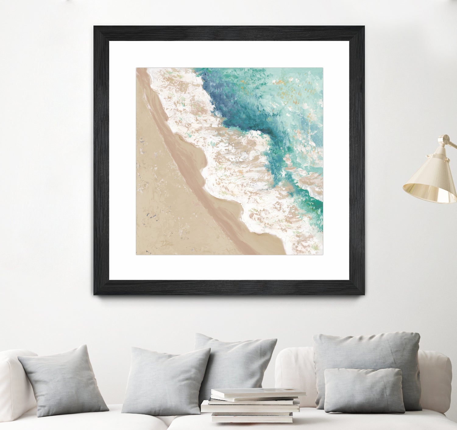 Waves Crashing by Patricia Pinto on GIANT ART - coastal waves