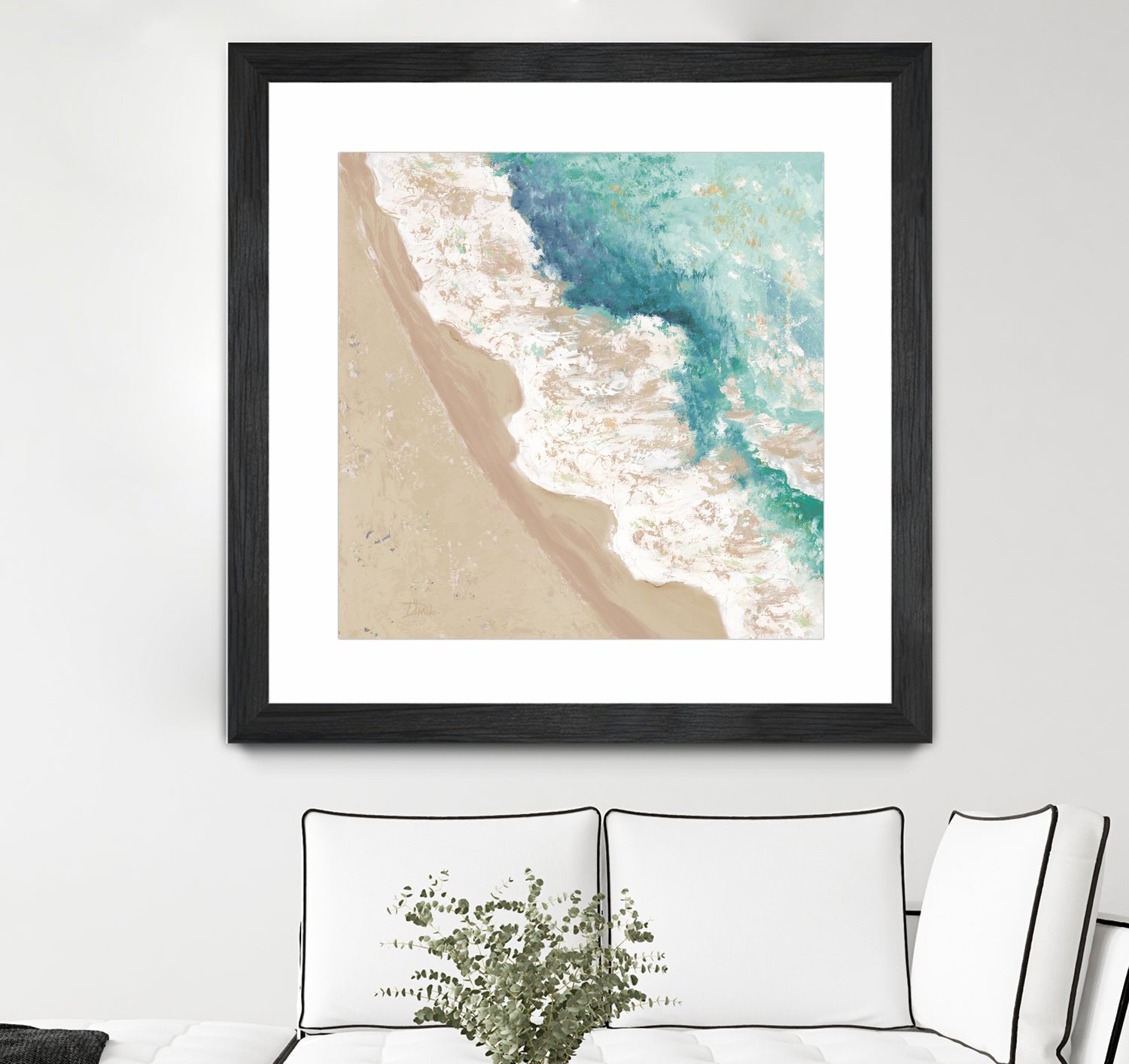 Waves Crashing by Patricia Pinto on GIANT ART - coastal waves