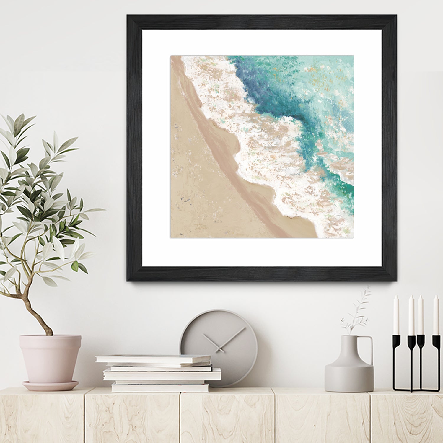 Waves Crashing by Patricia Pinto on GIANT ART - coastal waves