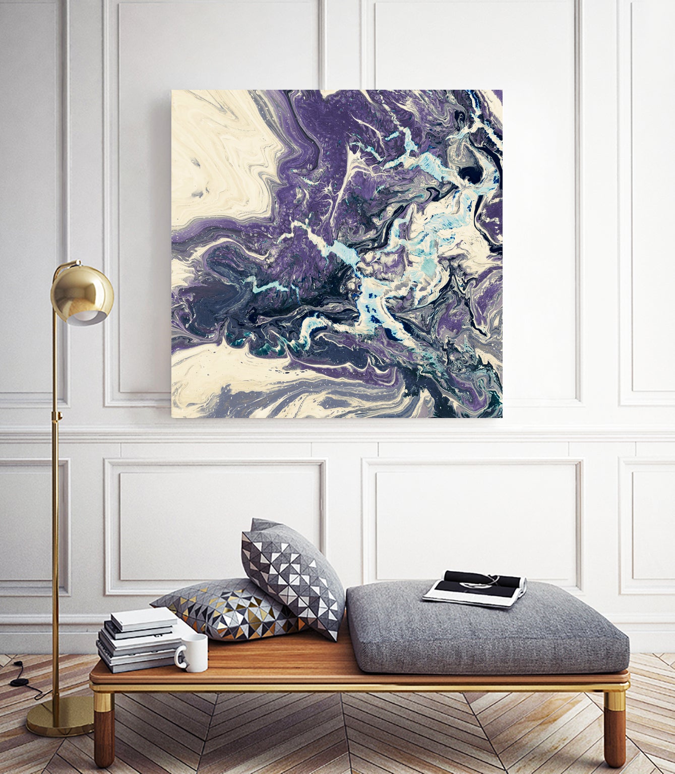 Jellyfish Abstract by Roberto Gonzalez on GIANT ART - abstract jellyfish