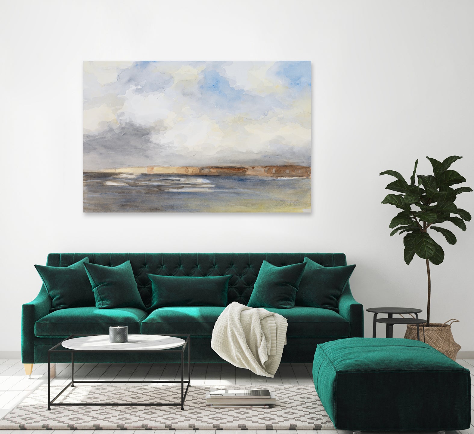 Along The Coast by Lanie Loreth on GIANT ART - coastal coastal