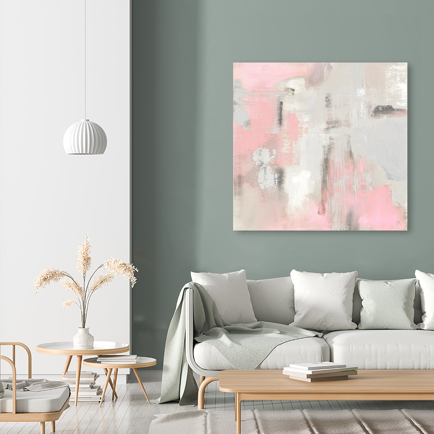 Pink Oasis by Lanie Loreth on GIANT ART - abstract pink