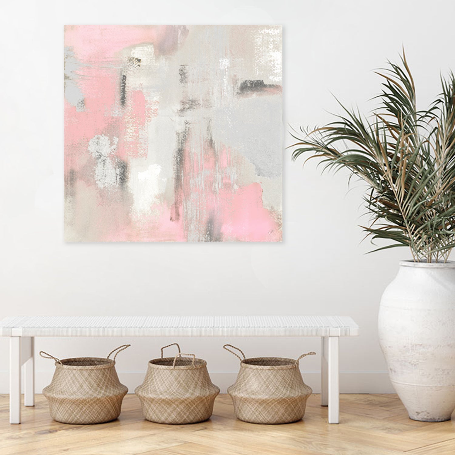 Pink Oasis by Lanie Loreth on GIANT ART - abstract pink