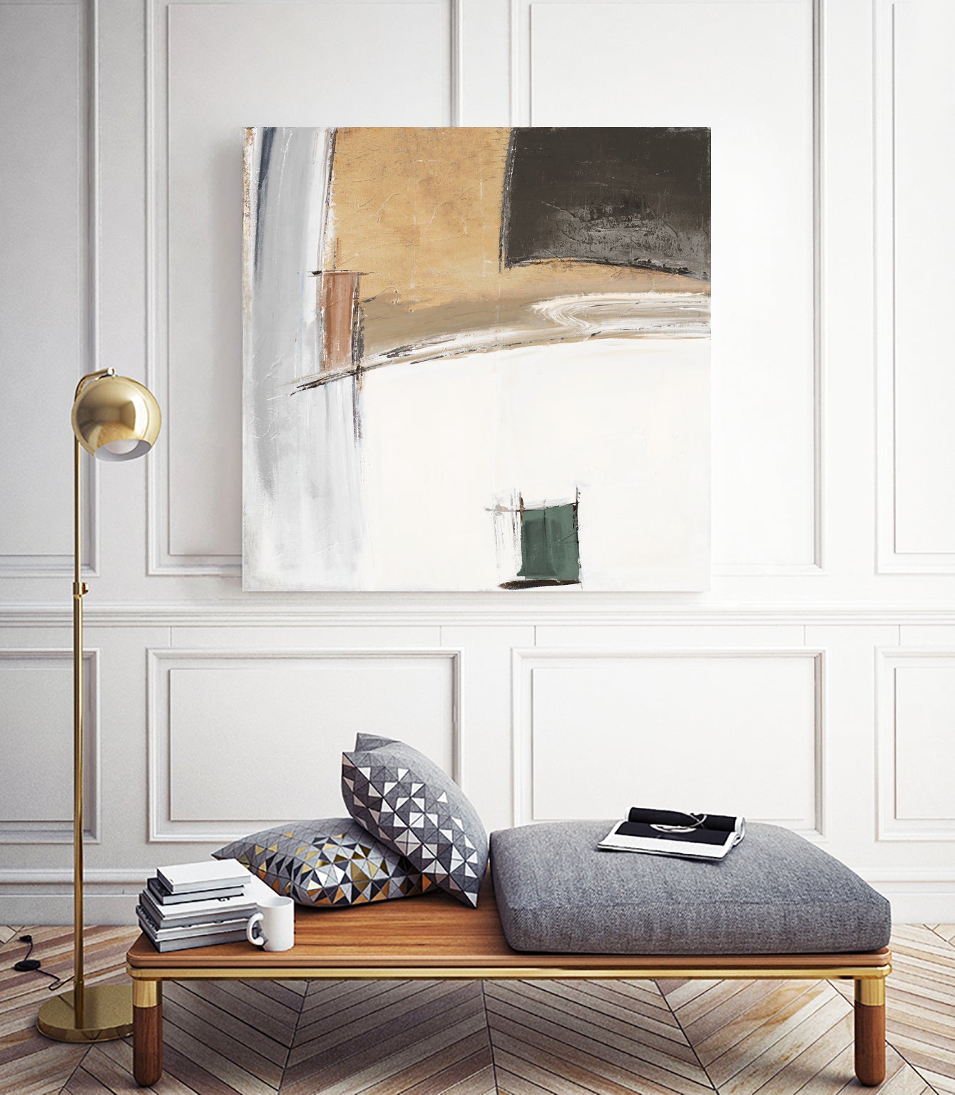 Hushed Eureka I by Patricia Pinto on GIANT ART - abstract hushed