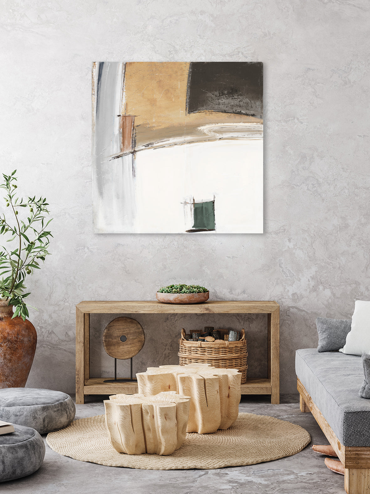 Hushed Eureka I by Patricia Pinto on GIANT ART - abstract hushed