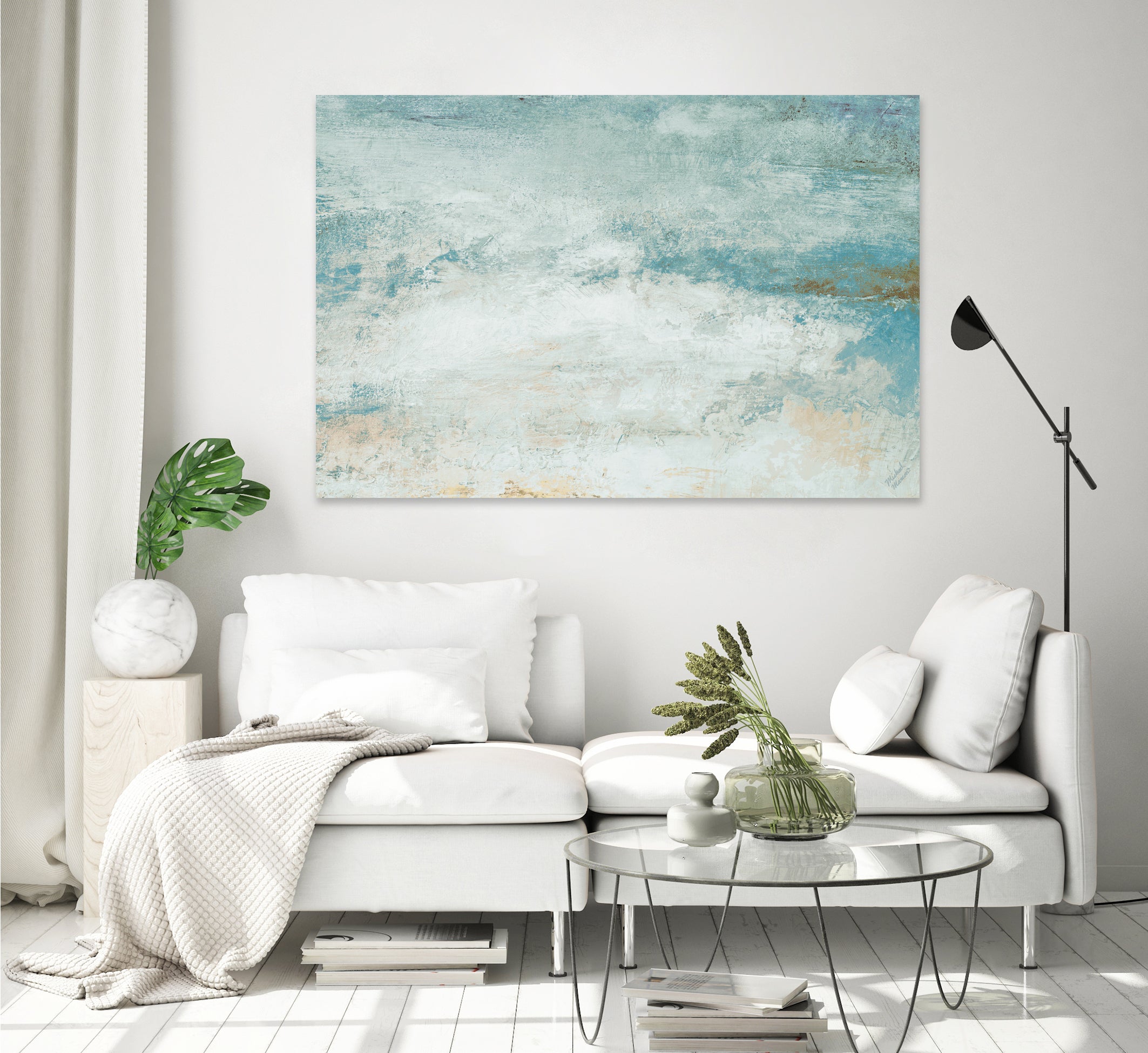 Open Glow Horizon I by Michael Marcon on GIANT ART - abstract open