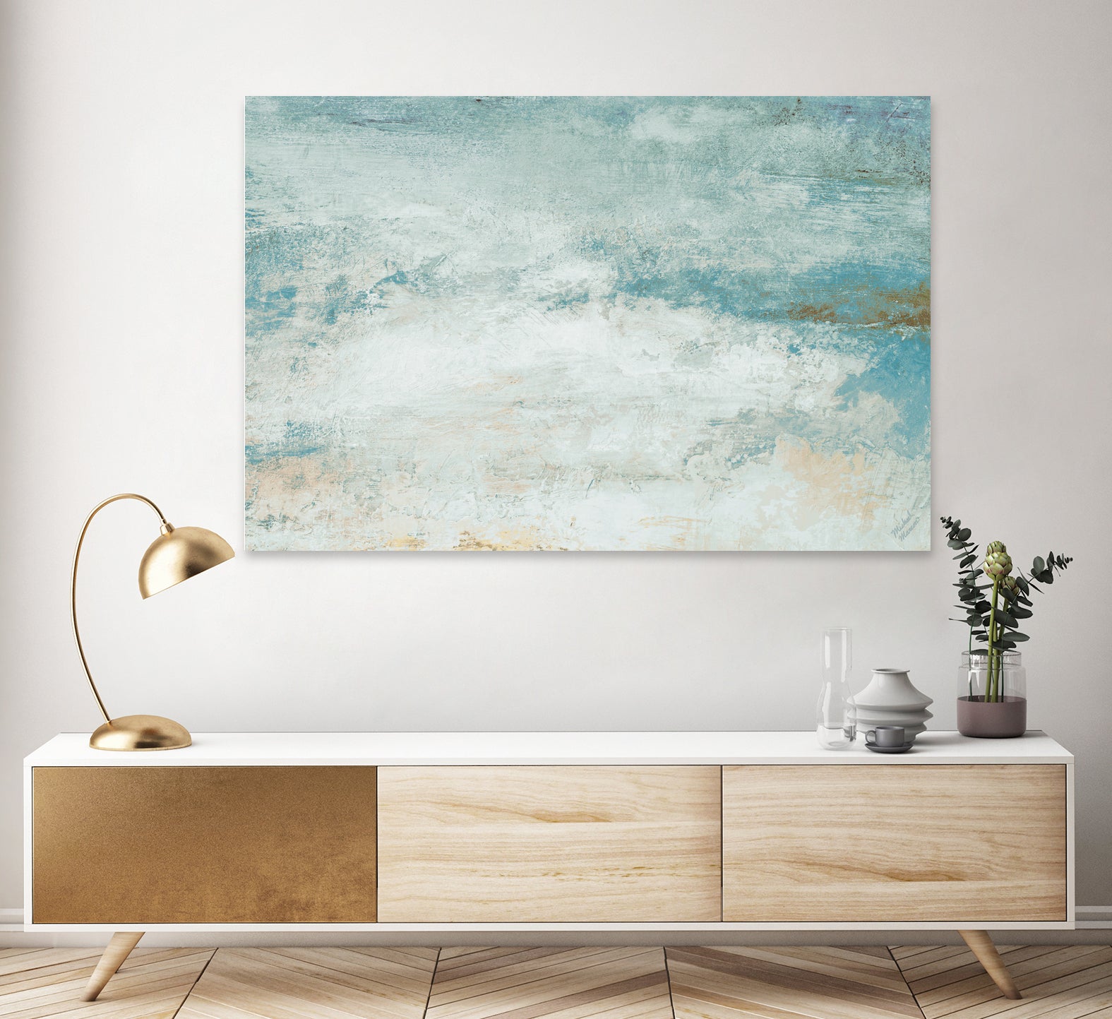 Open Glow Horizon I by Michael Marcon on GIANT ART - abstract open