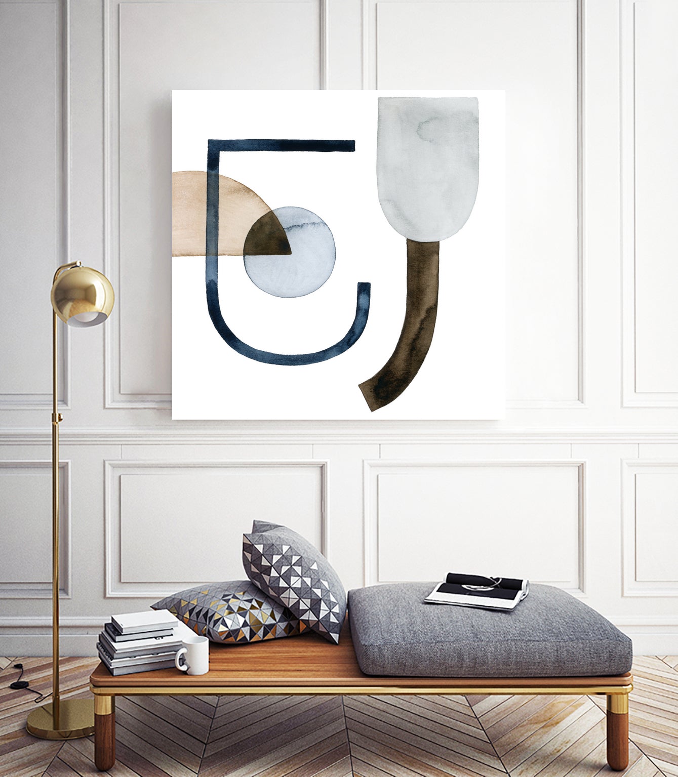 Moving Pieces VI by Grace Popp on GIANT ART - abstract