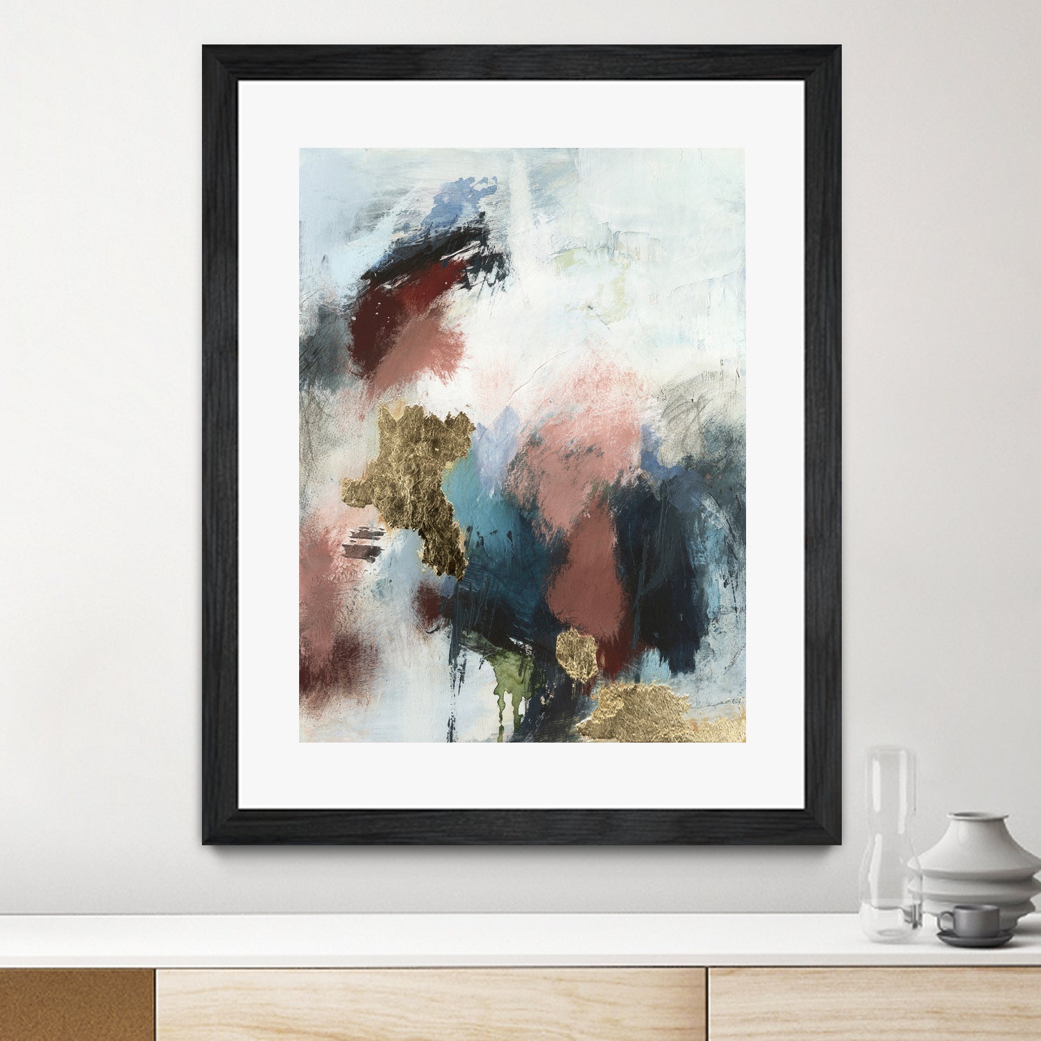 Gold Farallon II by Victoria Barnes on GIANT ART - abstract geometrics abstract