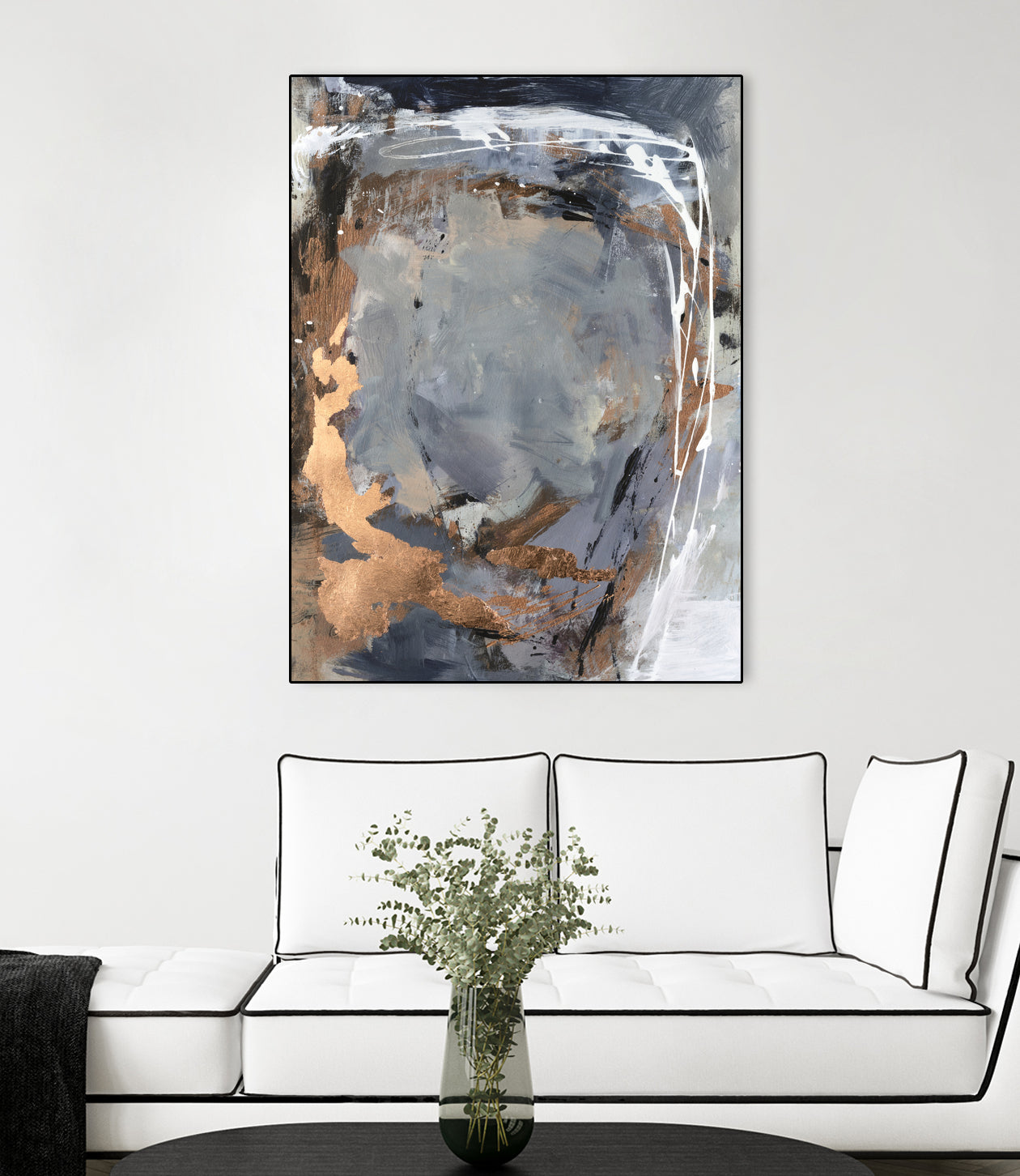 Copper Crested Twilight I by Victoria Barnes on GIANT ART - abstract geometrics abstract