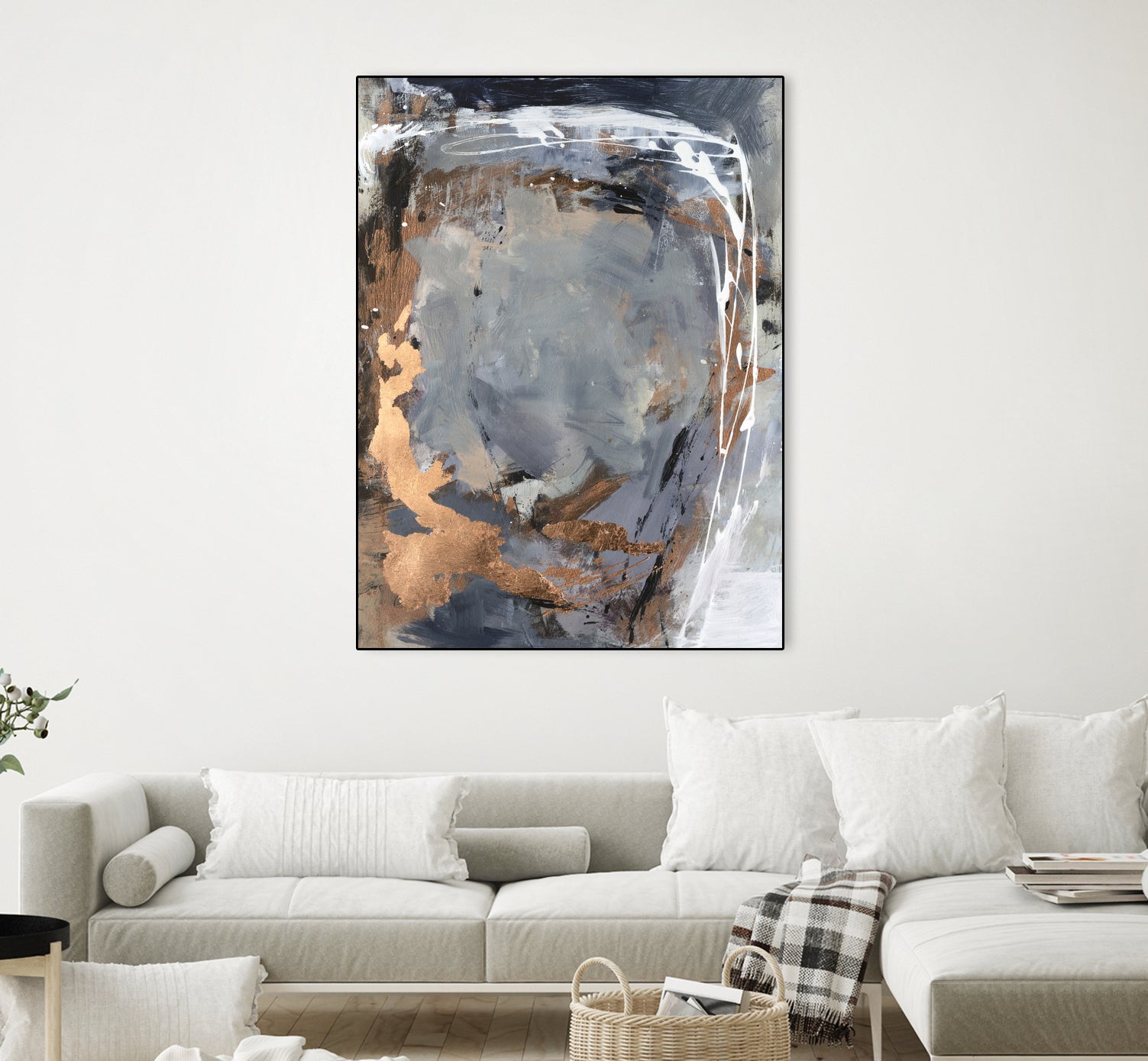 Copper Crested Twilight I by Victoria Barnes on GIANT ART - abstract geometrics abstract