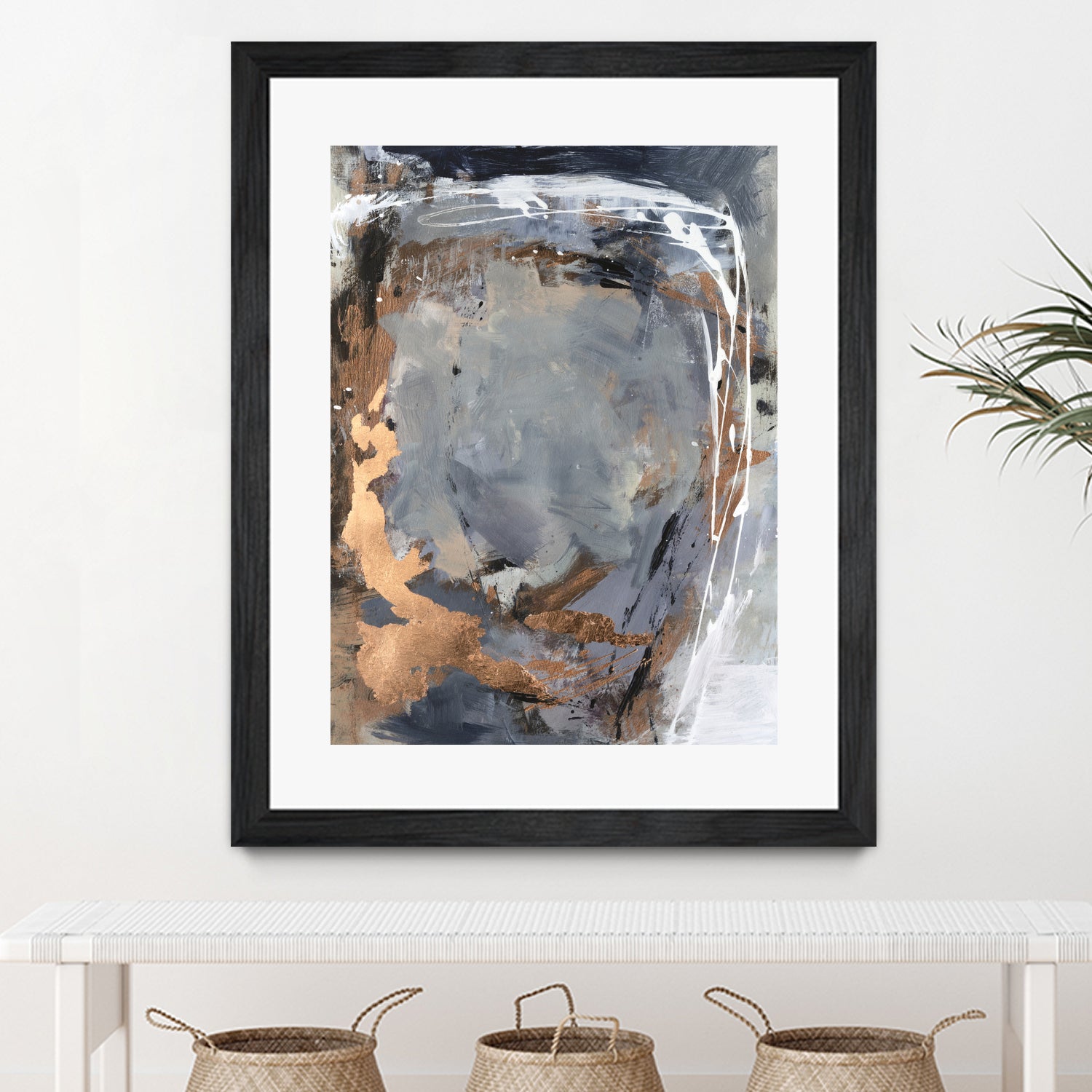 Copper Crested Twilight I by Victoria Barnes on GIANT ART - abstract geometrics abstract