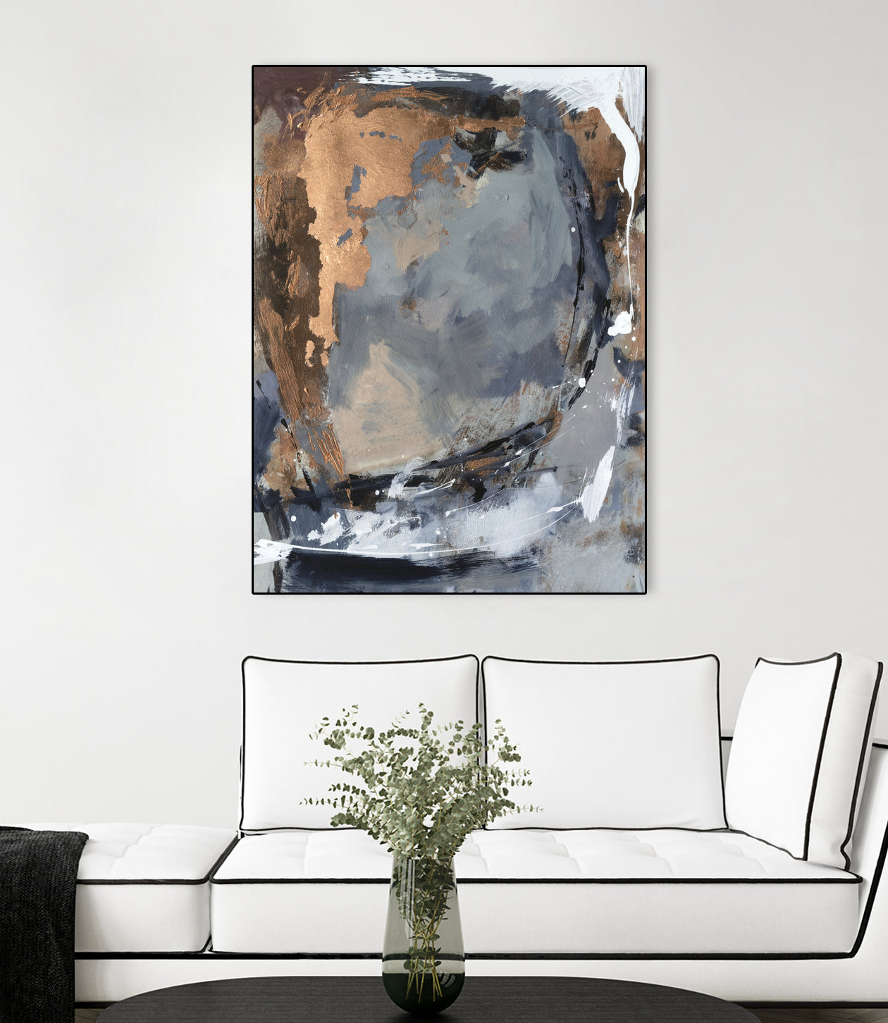 Copper Crested Twilight II by Victoria Barnes on GIANT ART - abstract geometrics abstract