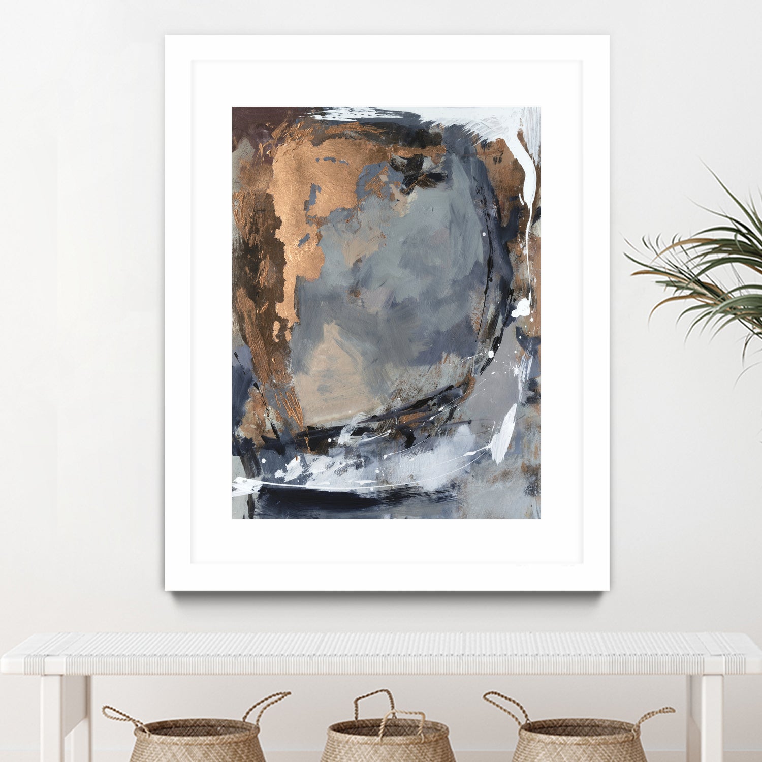 Copper Crested Twilight II by Victoria Barnes on GIANT ART - abstract geometrics abstract