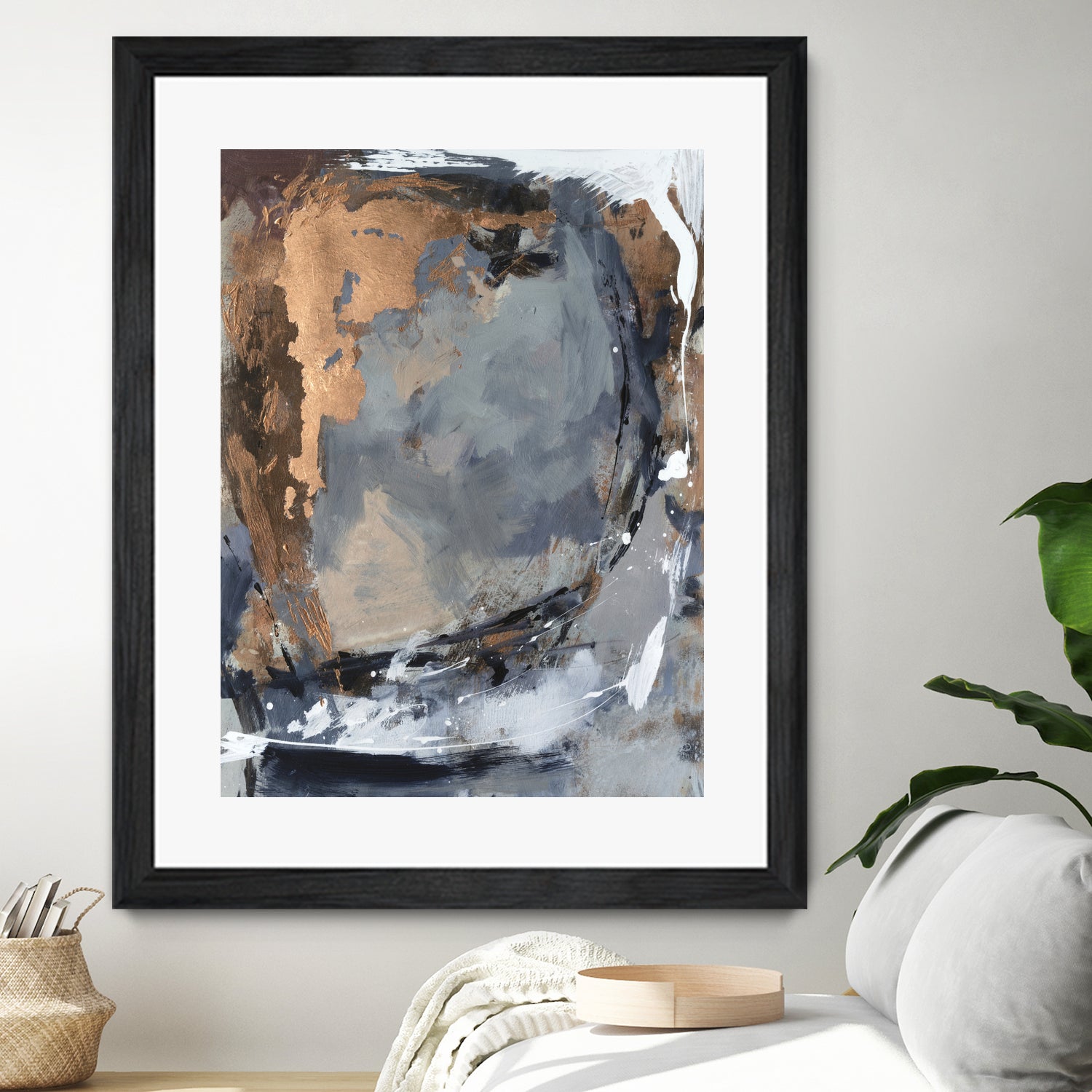 Copper Crested Twilight II by Victoria Barnes on GIANT ART - abstract geometrics abstract