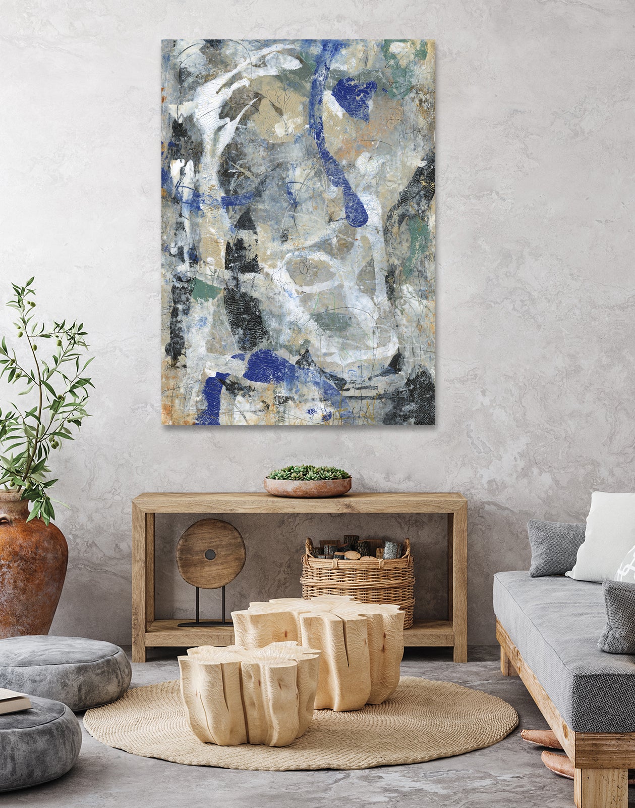 Counter Stream I by Tim OToole on GIANT ART - abstract