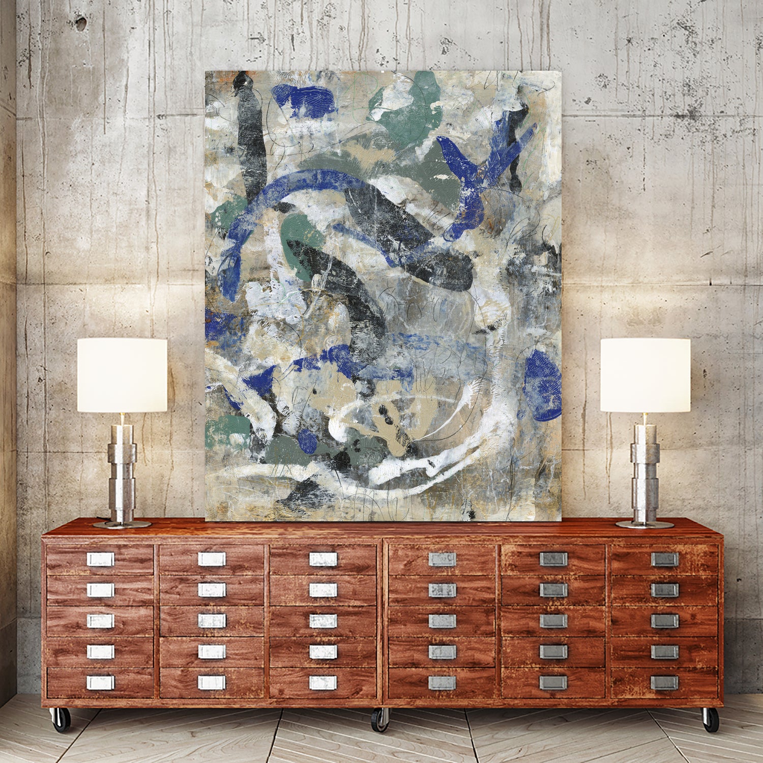 Counter Stream II by Tim OToole on GIANT ART - abstract