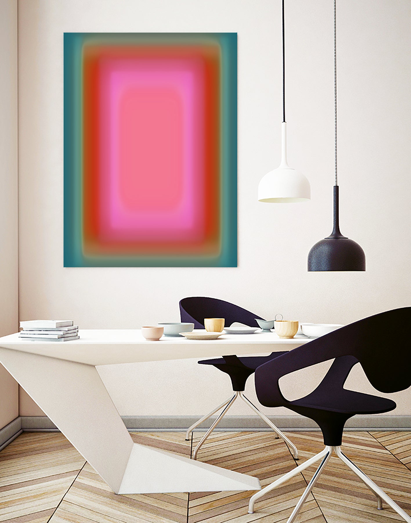 Vibrant Aura I by Victoria Barnes on GIANT ART - abstract