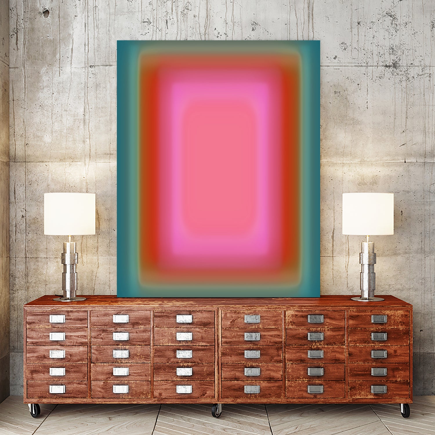 Vibrant Aura I by Victoria Barnes on GIANT ART - abstract