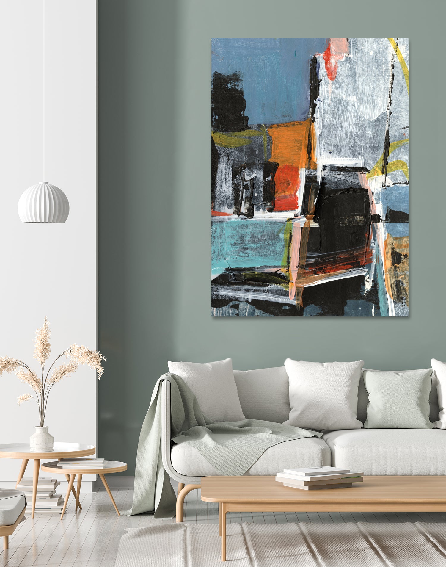 Erratic Marks I by Ethan Harper on GIANT ART - abstract