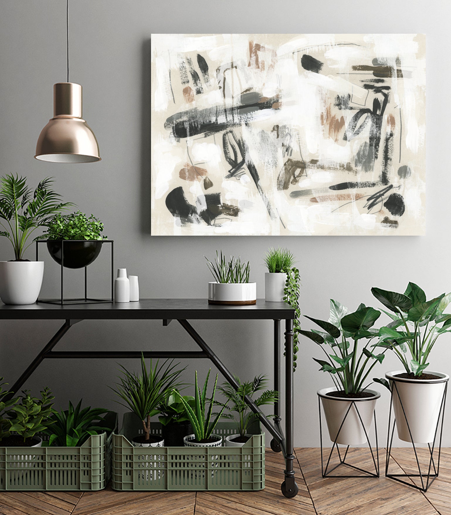 Spinning Yarns II by June Erica Vess on GIANT ART - abstract