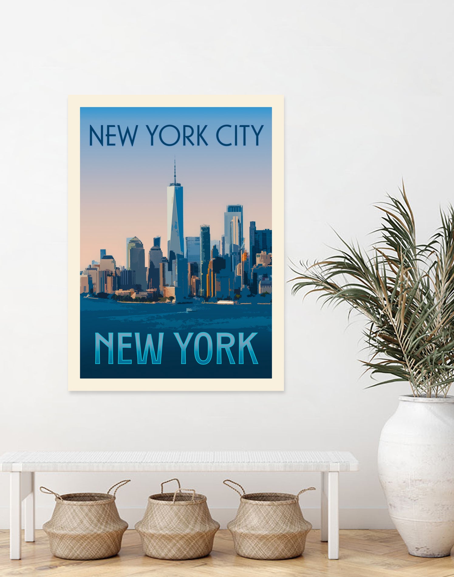 Retro Style Travel by Victoria Barnes on GIANT ART - landscape