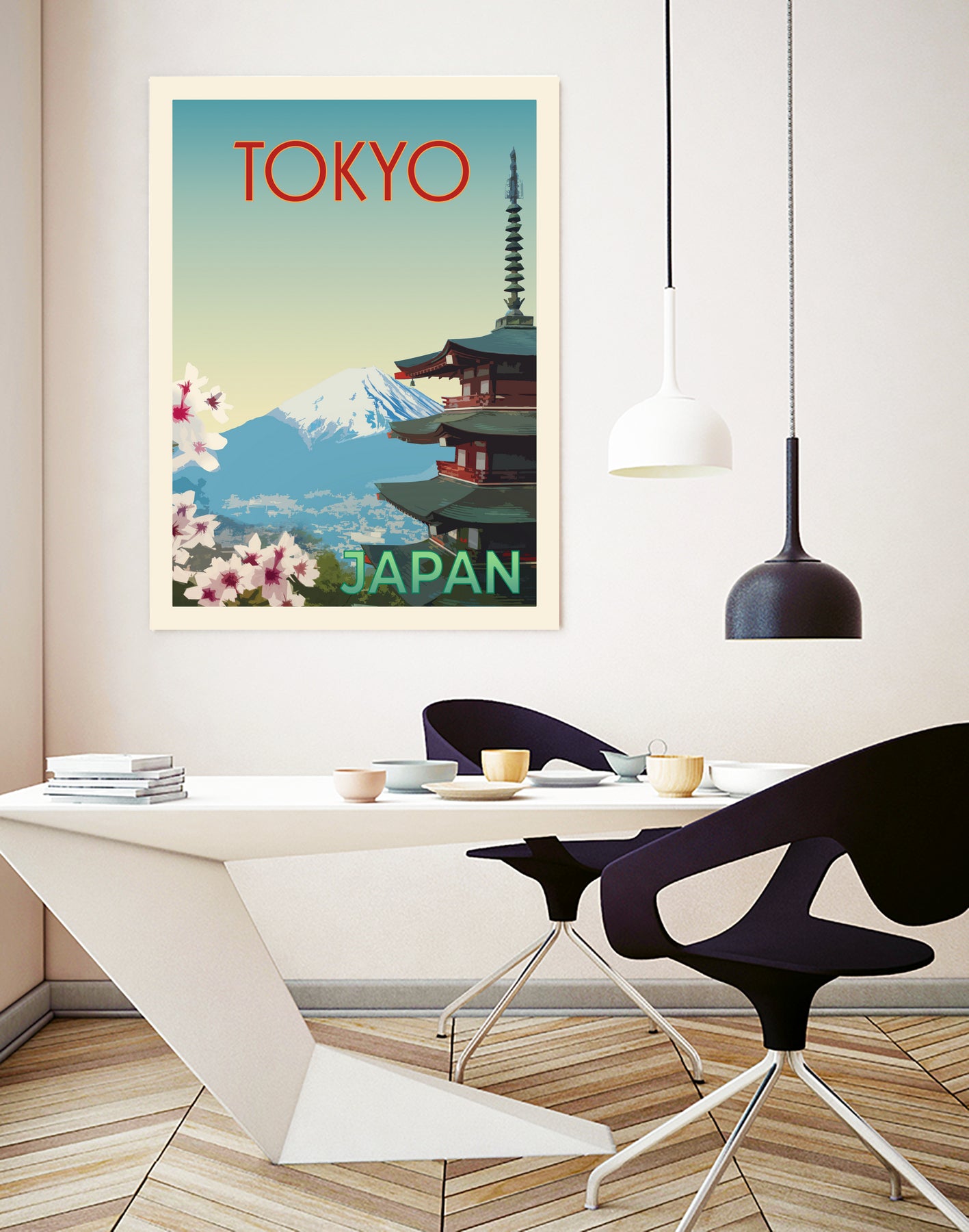 Retro Style Travel by Victoria Barnes on GIANT ART - landscape