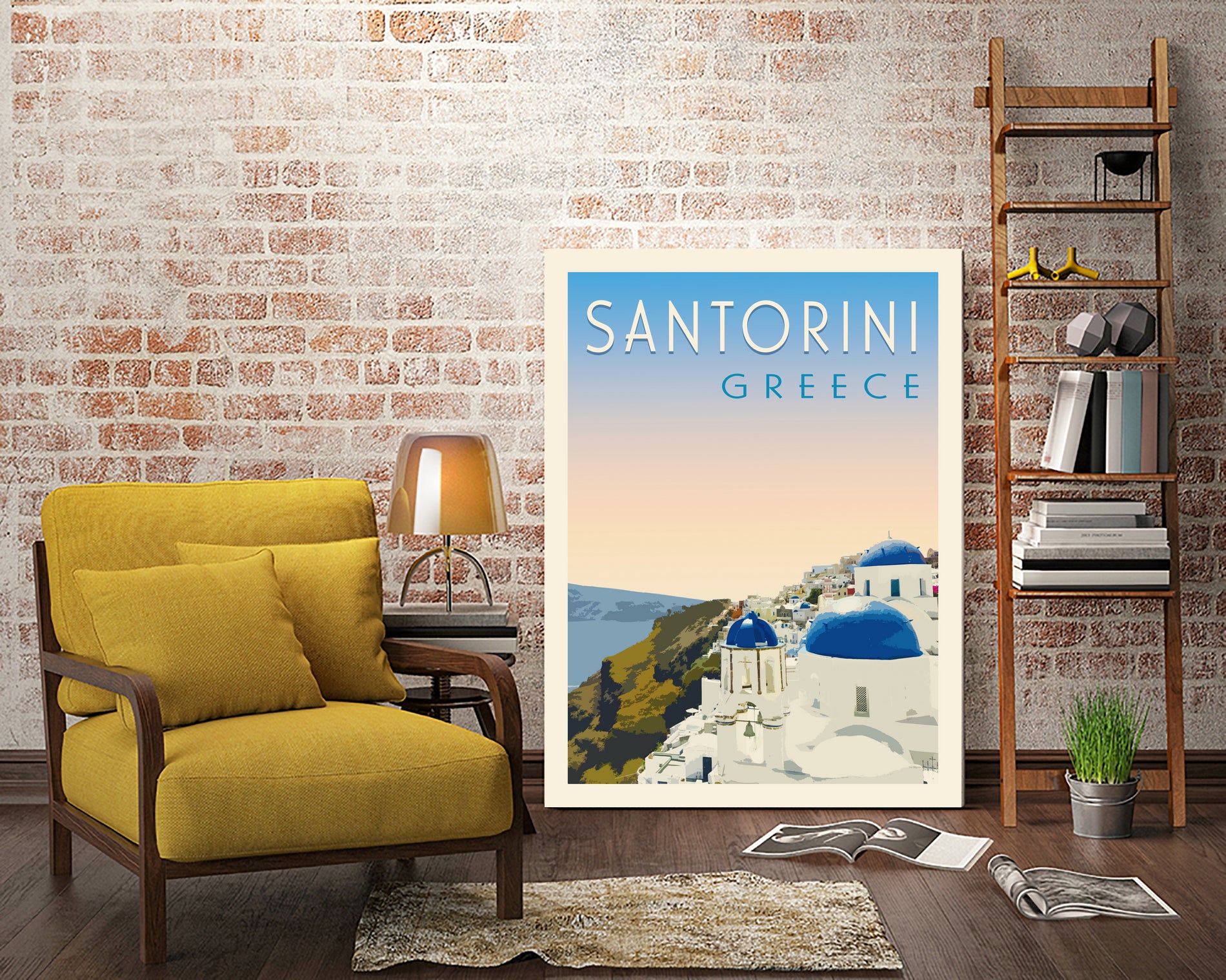 Retro Style Travel by Victoria Barnes on GIANT ART - illustration