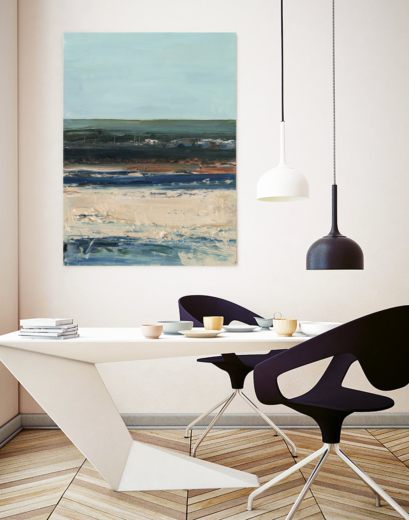 Rich Coastline II by Ethan Harper on GIANT ART - abstract