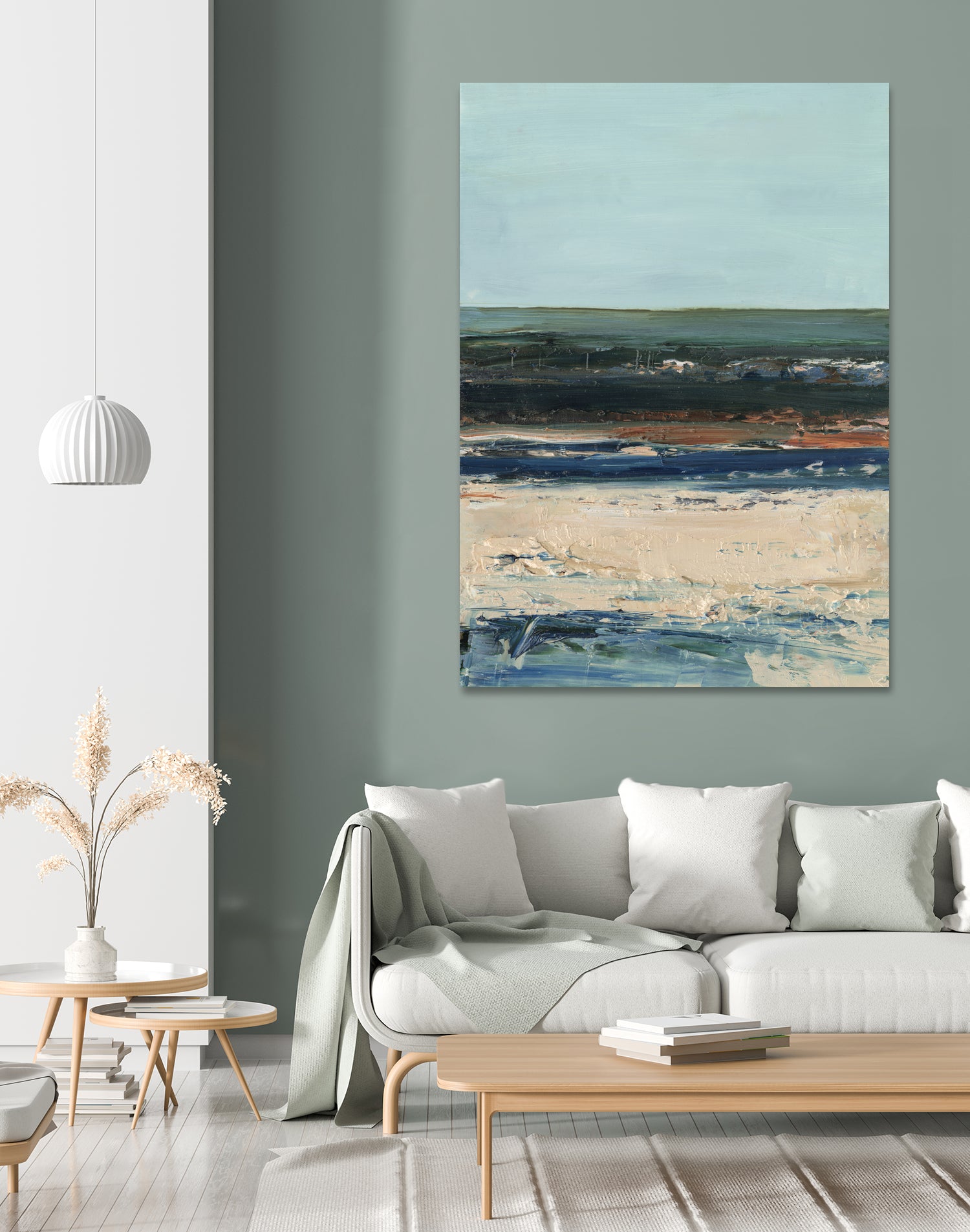 Rich Coastline II by Ethan Harper on GIANT ART - abstract