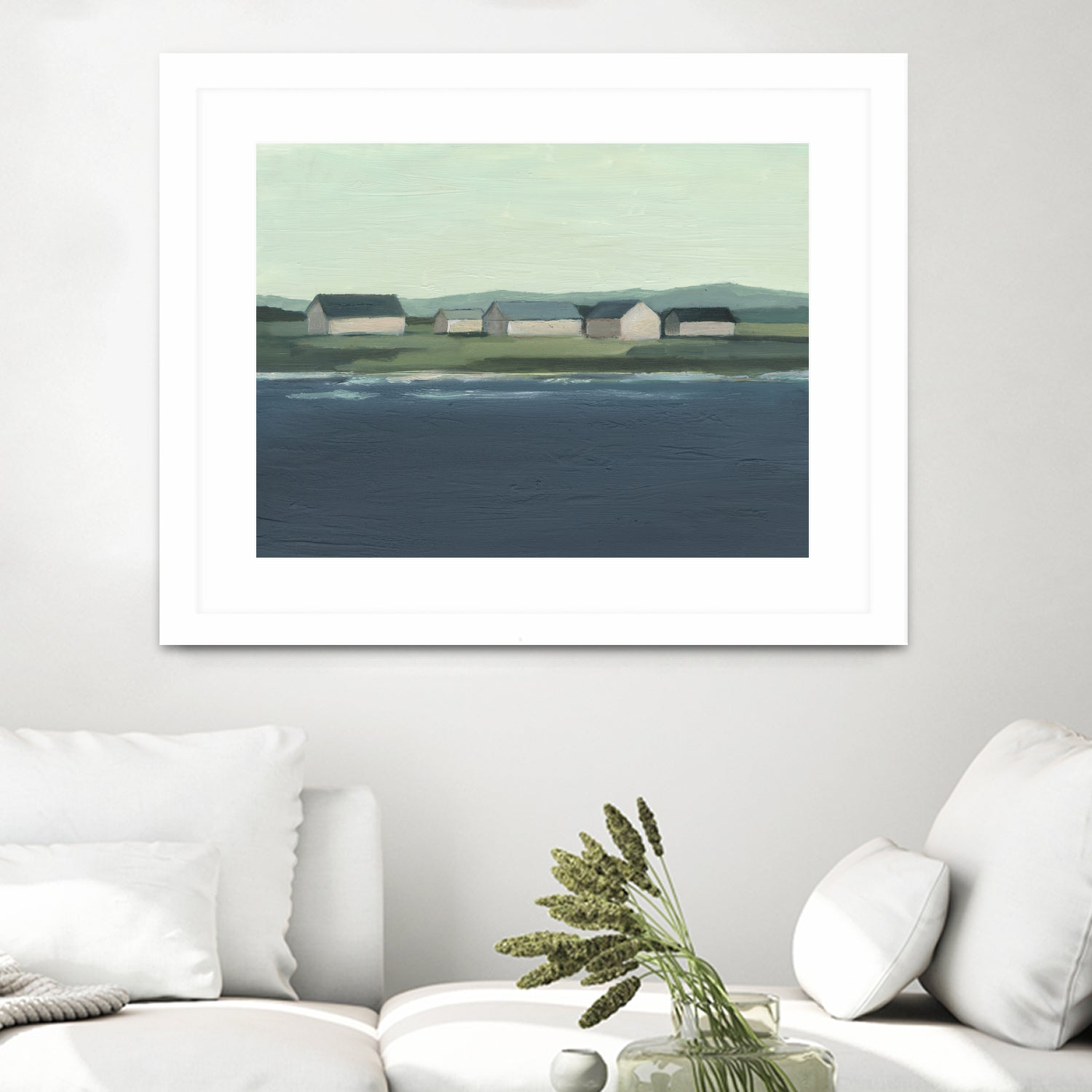 Lakeside Coast I by Ethan Harper on GIANT ART - abstract