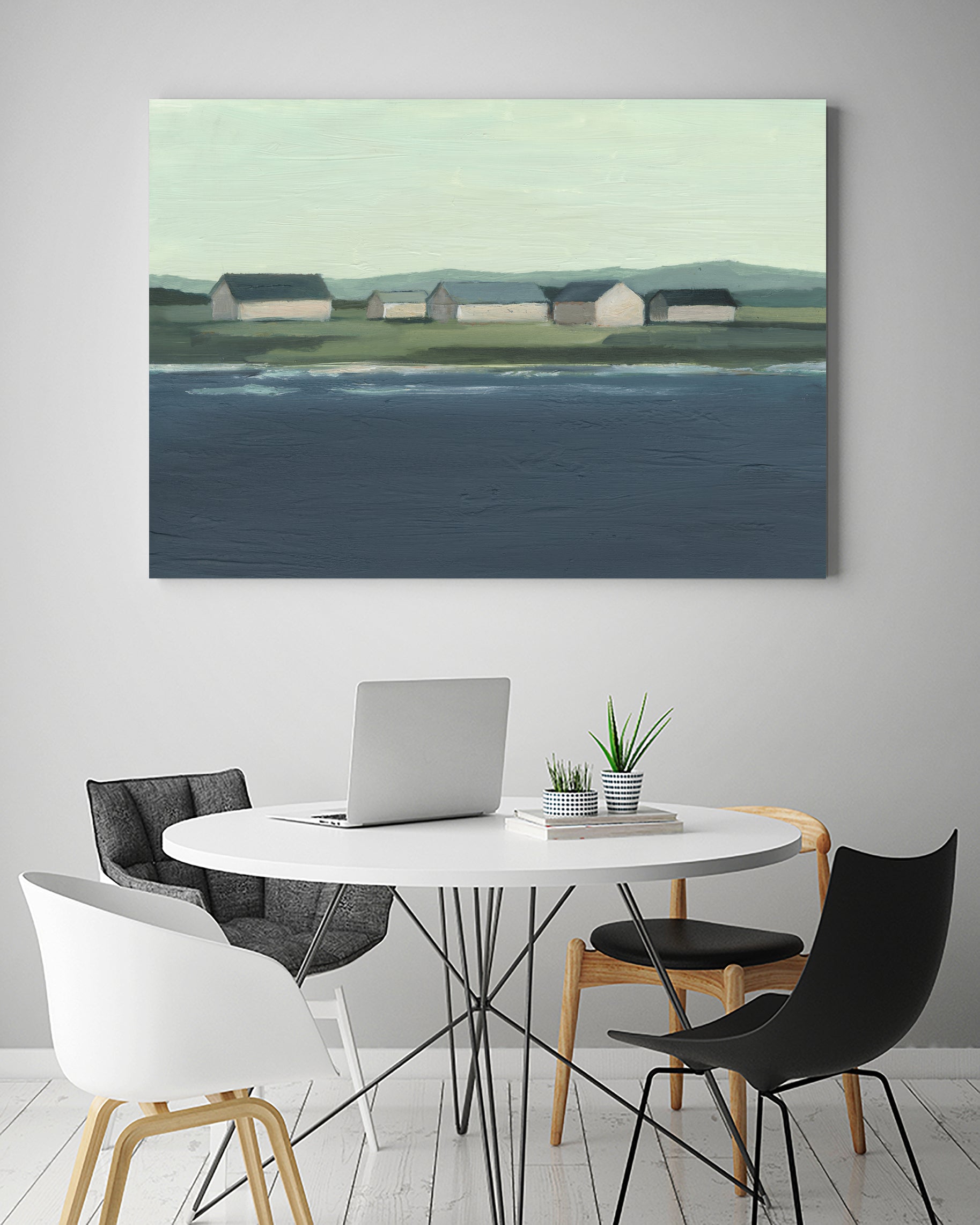 Lakeside Coast I by Ethan Harper on GIANT ART - abstract