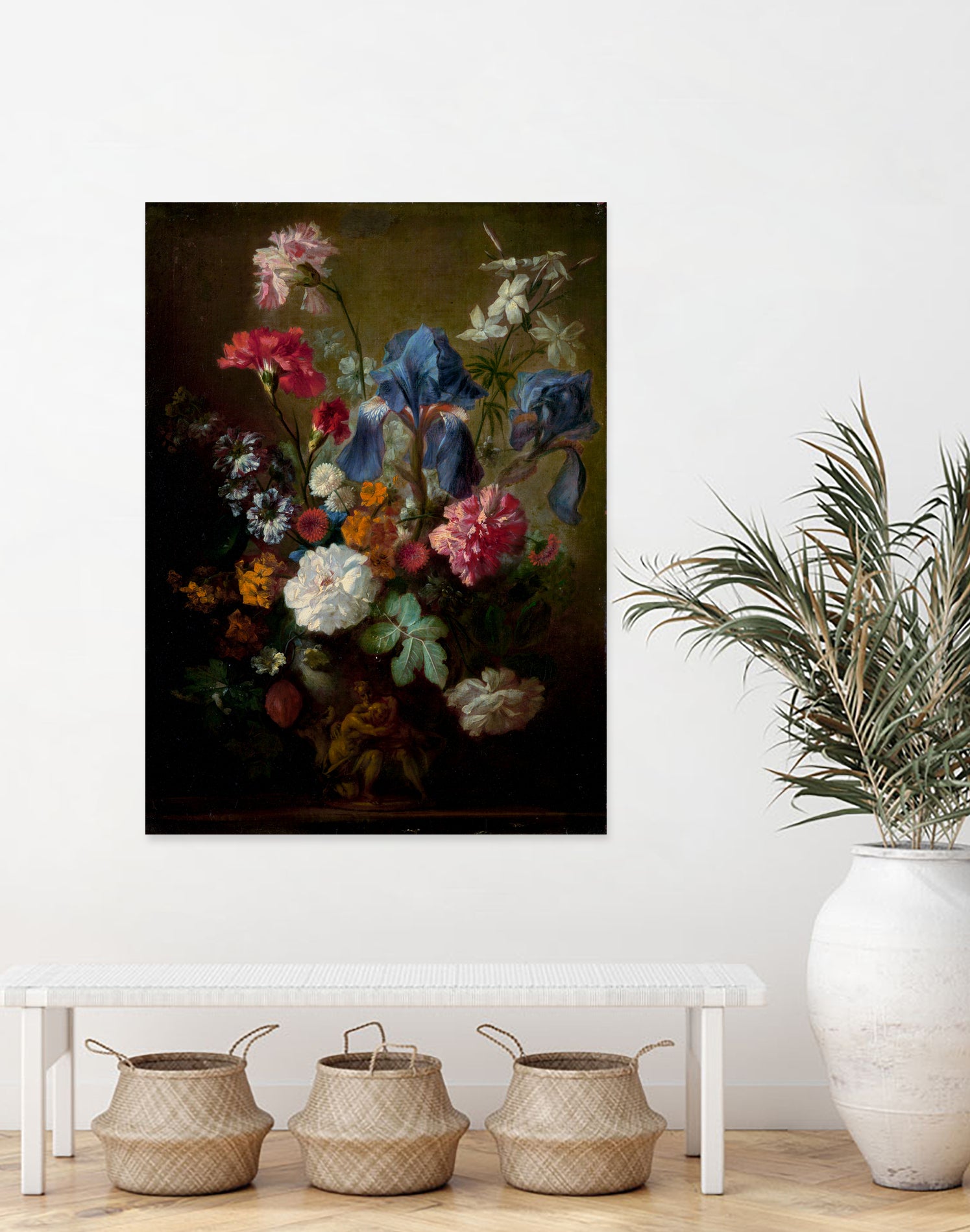 Demure Dutch Floral I by Jan Van Huysum on GIANT ART - botanical