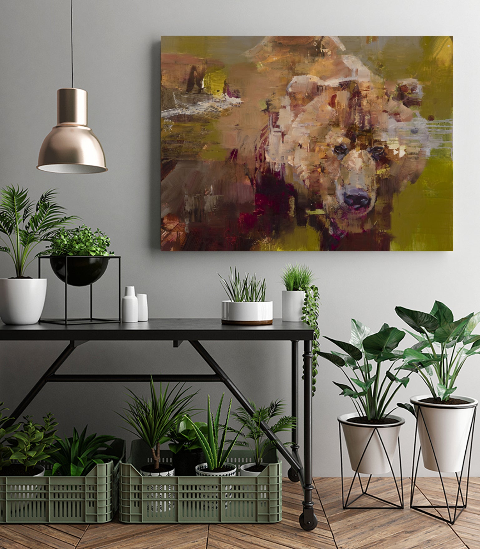 Bruiser by Michael Willett on GIANT ART - abstract