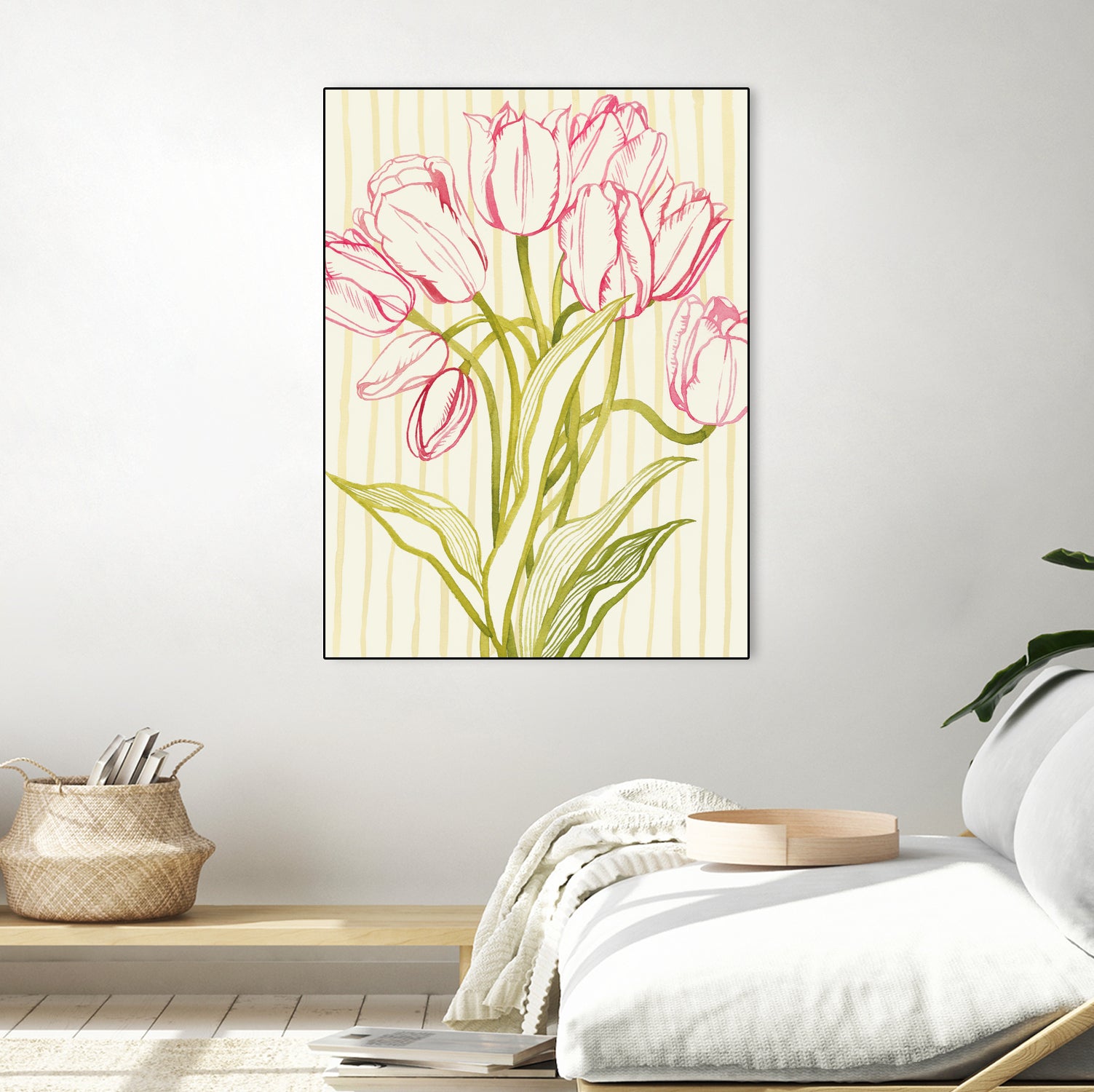 Sunday Best II by Grace Popp on GIANT ART - floral botanicals flowers