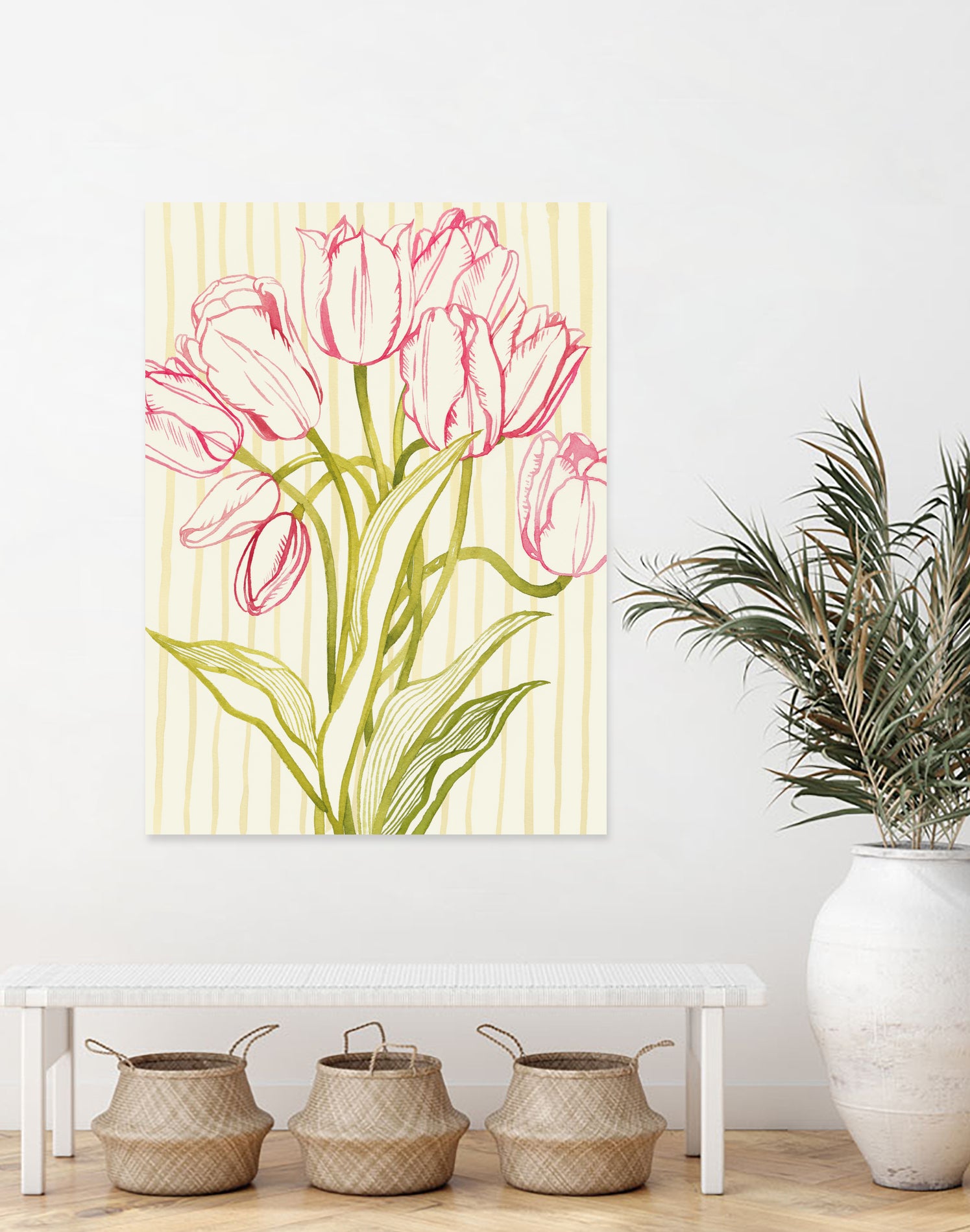 Sunday Best II by Grace Popp on GIANT ART - floral botanicals flowers