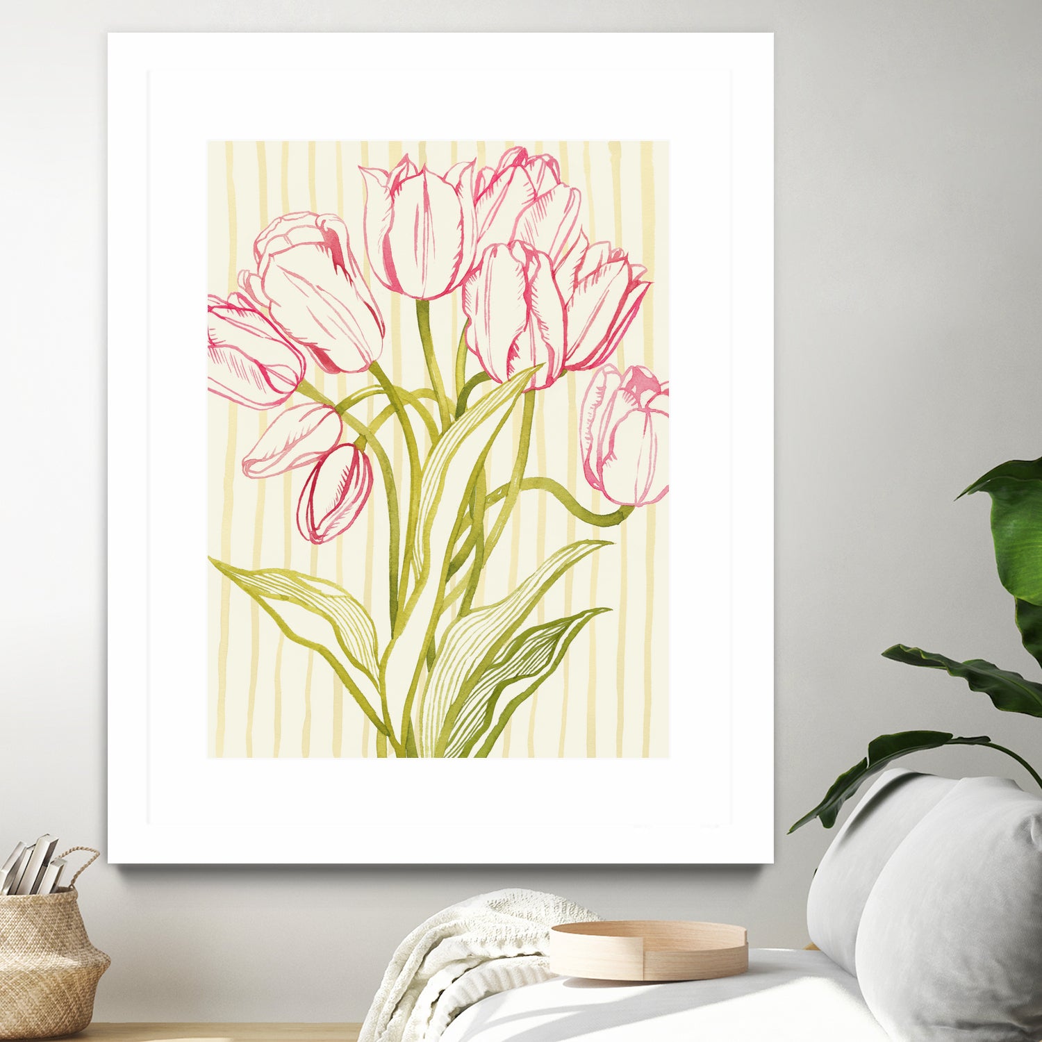 Sunday Best II by Grace Popp on GIANT ART - floral botanicals flowers