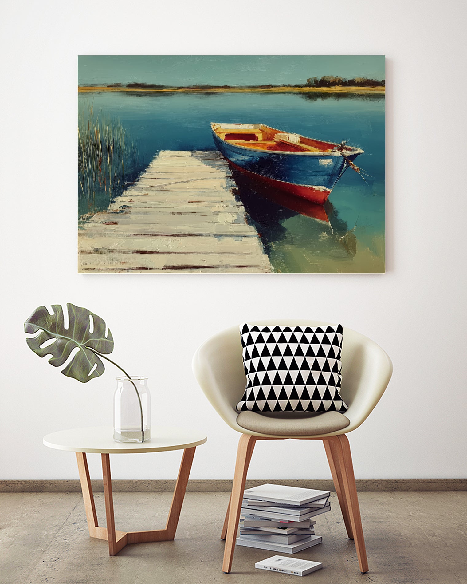 Mooring Place II by Paula Freeman on GIANT ART - transportation travel nautical/aeronautical