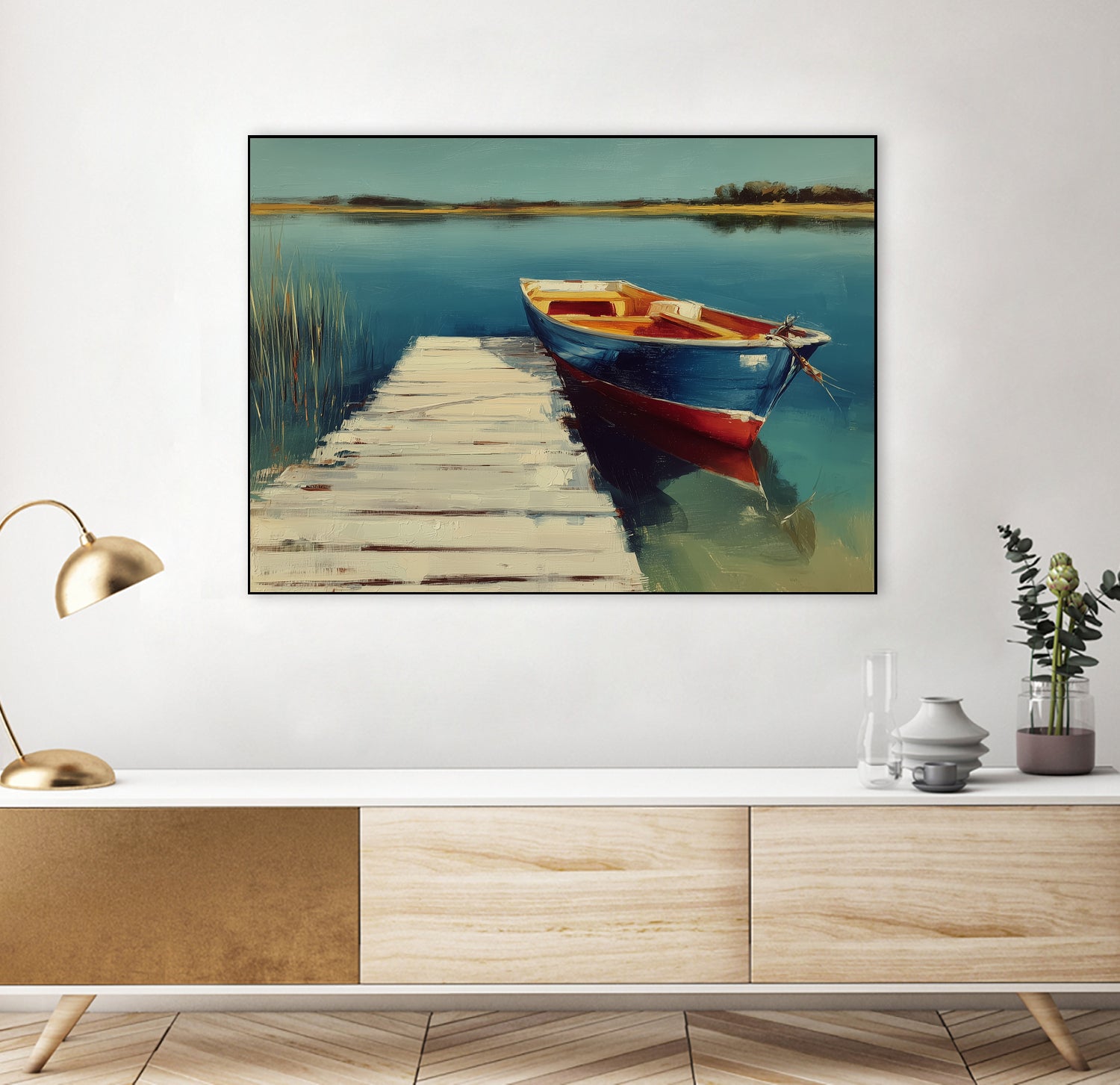 Mooring Place II by Paula Freeman on GIANT ART - transportation travel nautical/aeronautical