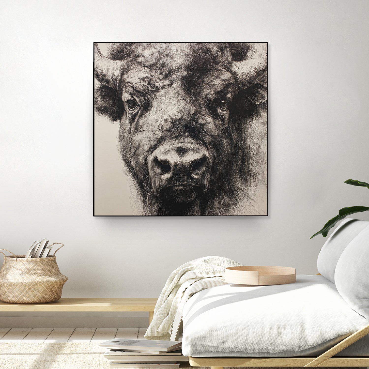 Western Plains Portrait I by Walker Noble on GIANT ART - animals nature horses